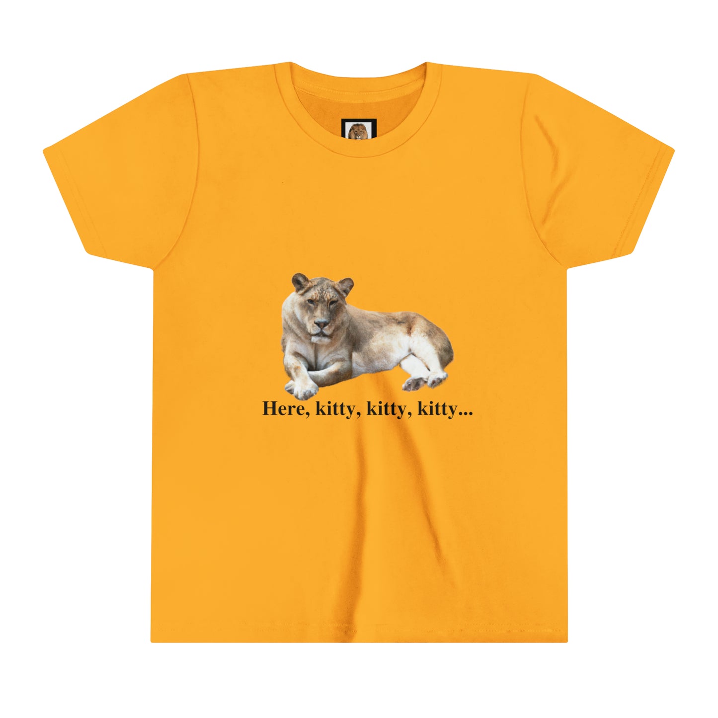 Youth Lioness Big Cats Short Sleeve Tee