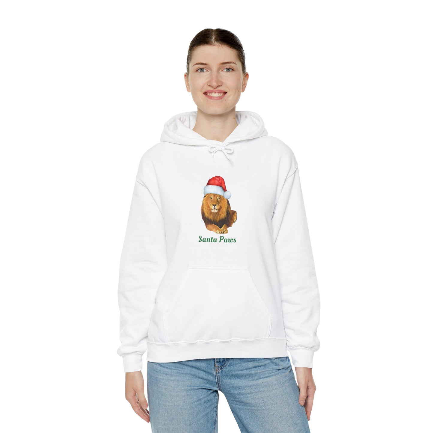 Unisex Santa Paws Hooded Sweatshirt