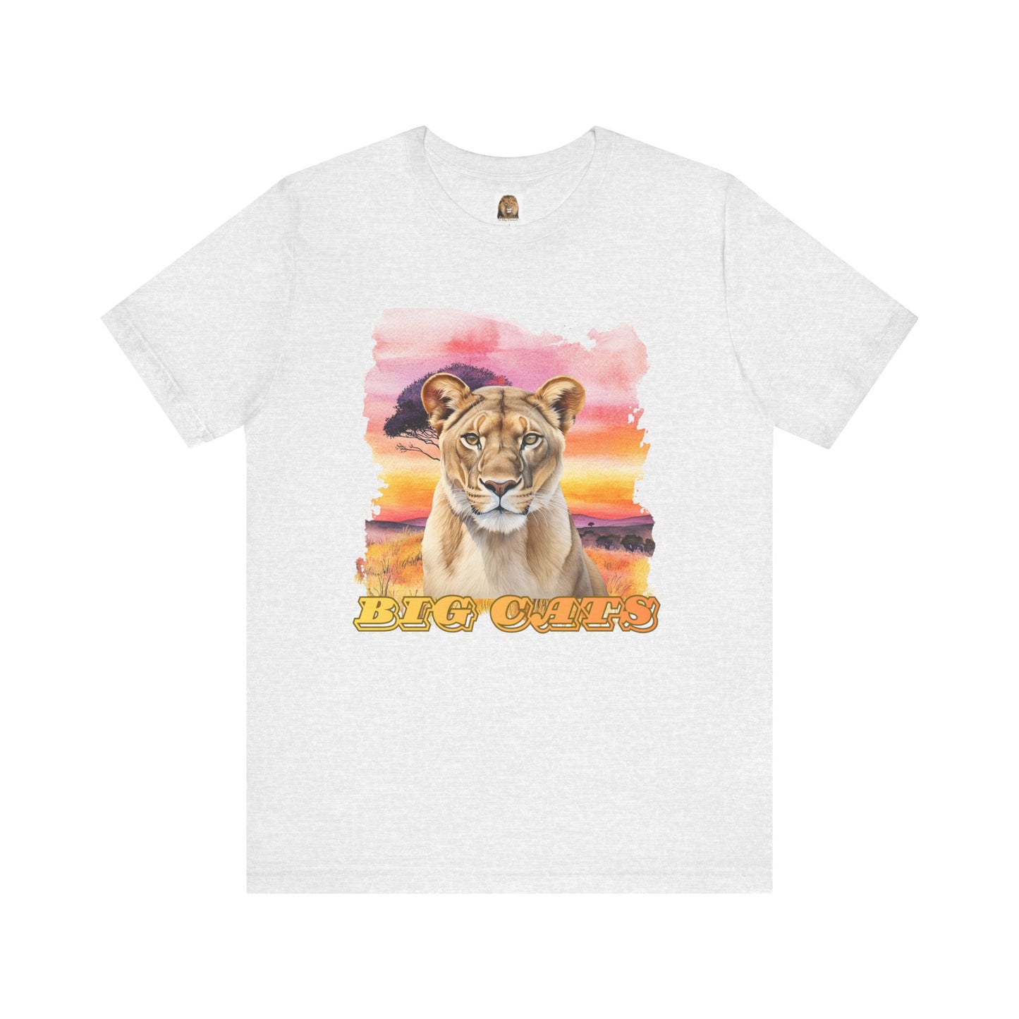 Women's Lioness Big Cats Short Sleeve Tee