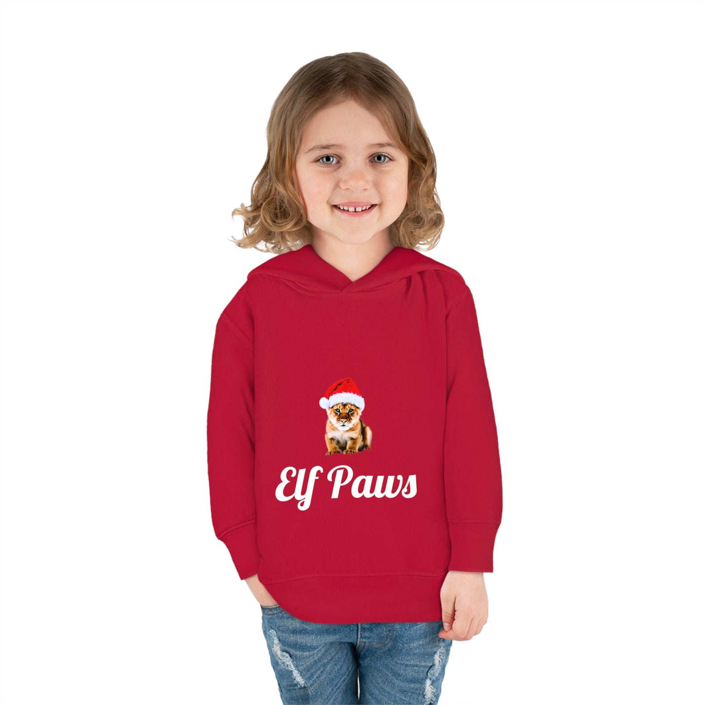 Toddler Elf Paws Fleece Hoodie