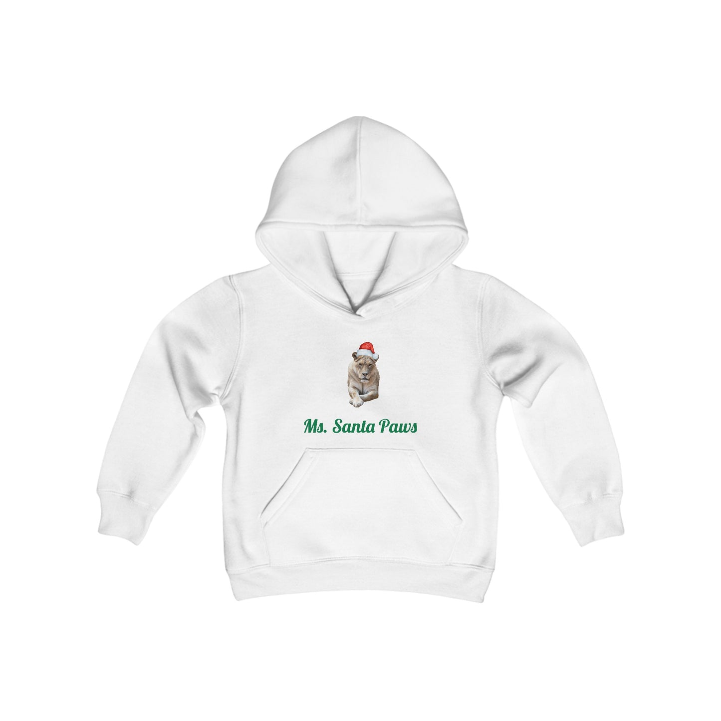 Girls' Ms. Santa Paws Hooded Sweatshirt