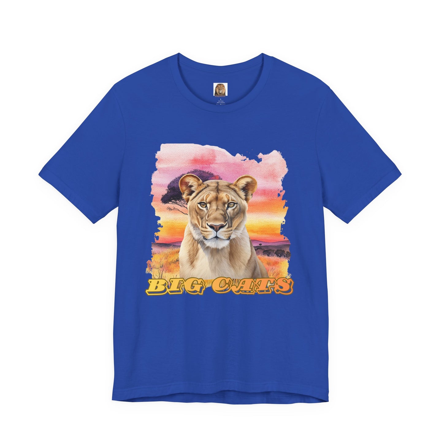 Women's Lioness Big Cats Short Sleeve Tee