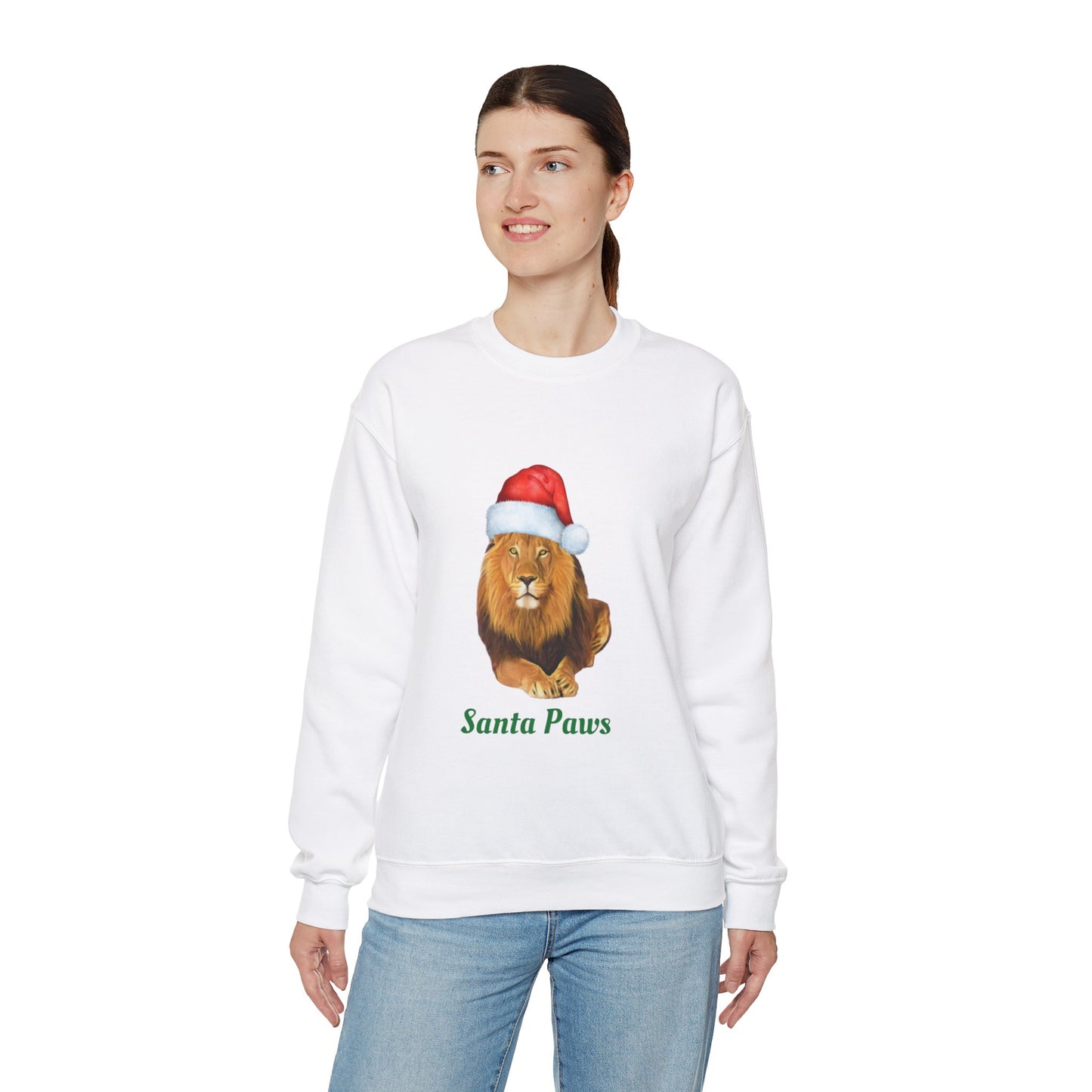 Unisex Santa Paws Crewneck Sweatshirt