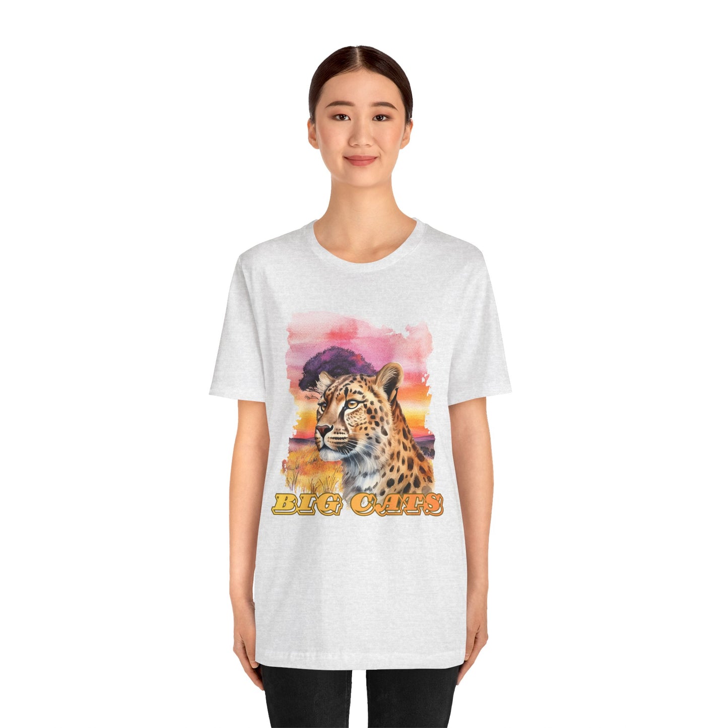 Women's "Big Cats" Cheetah Graphic T-Shirt