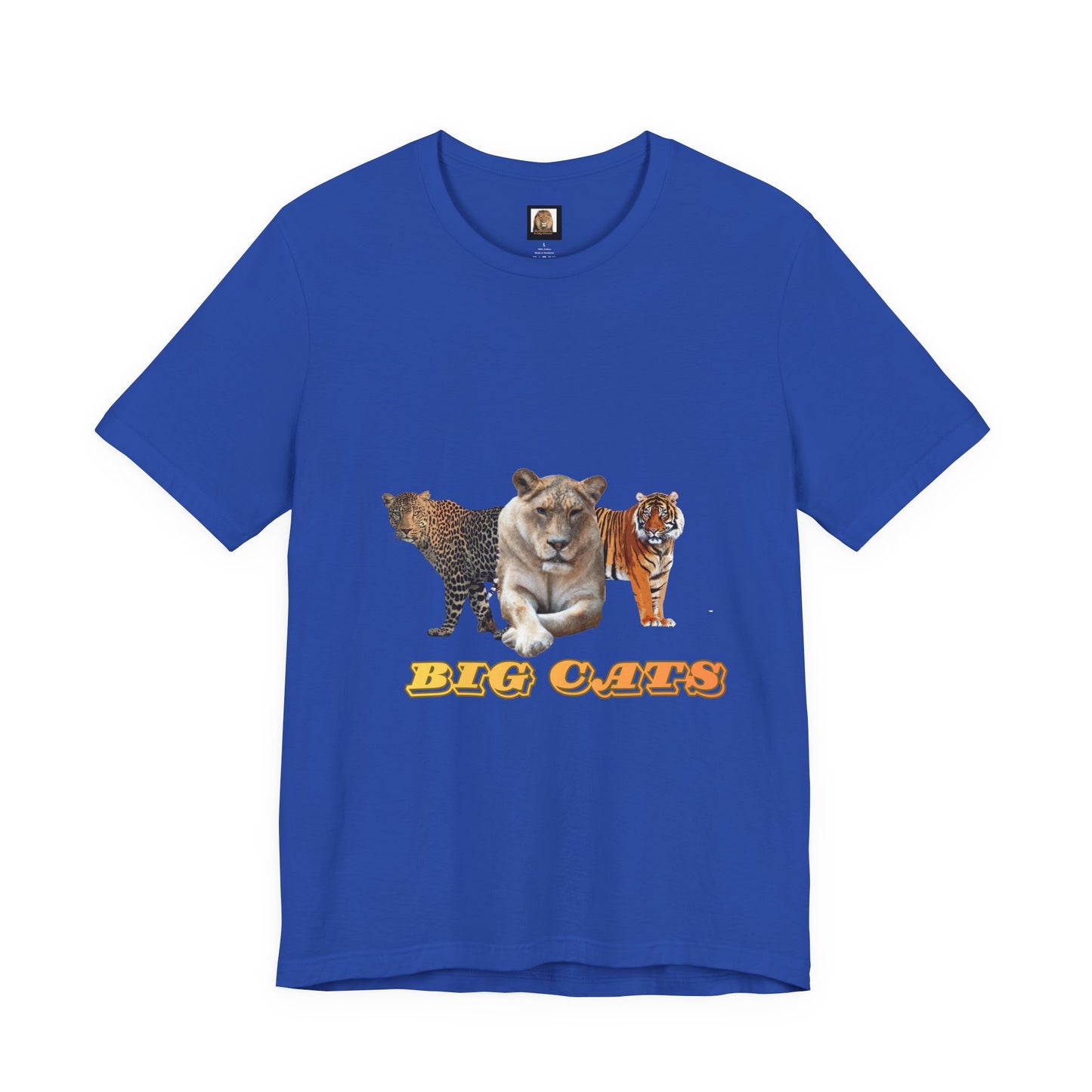 Unisex Big Cats Lioness Short Sleeve Tee