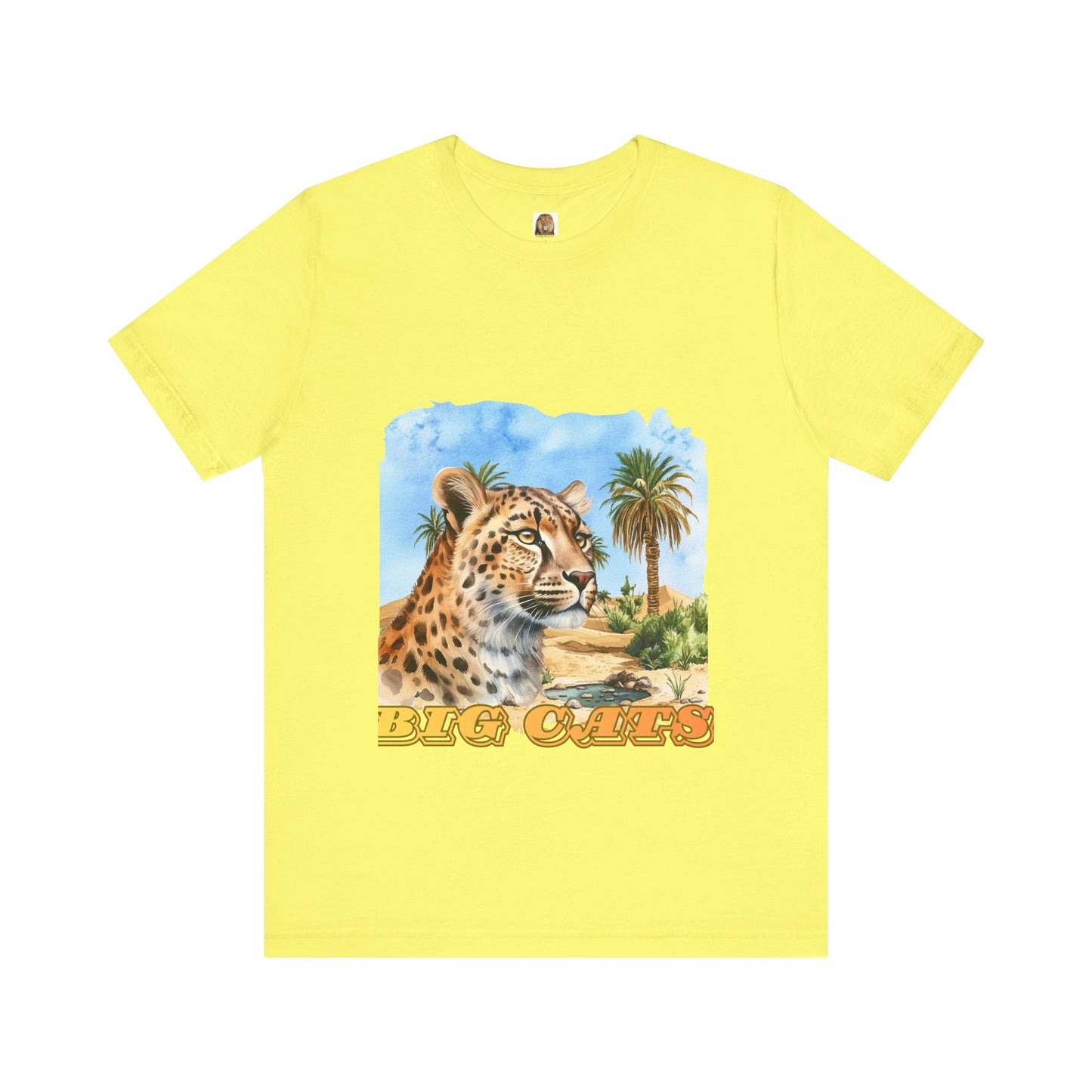 Men's Cheetah Big Cats T-Shirt