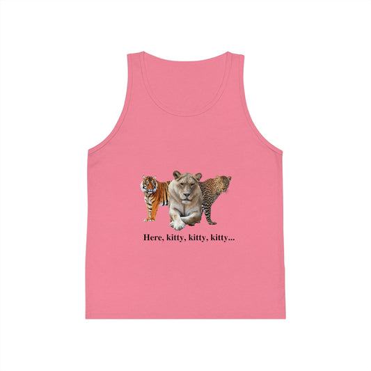 Kid's Big Cats Lioness Jersey Tank Top