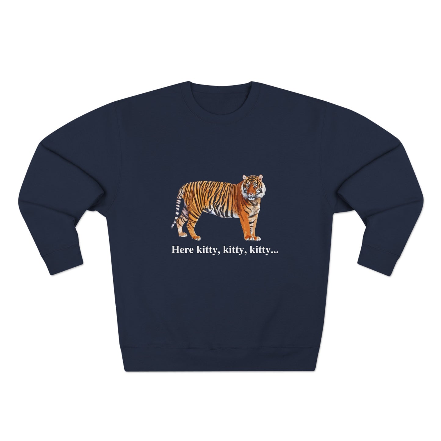 Unisex Premium Tiger Big Cats Crewneck Sweatshirt