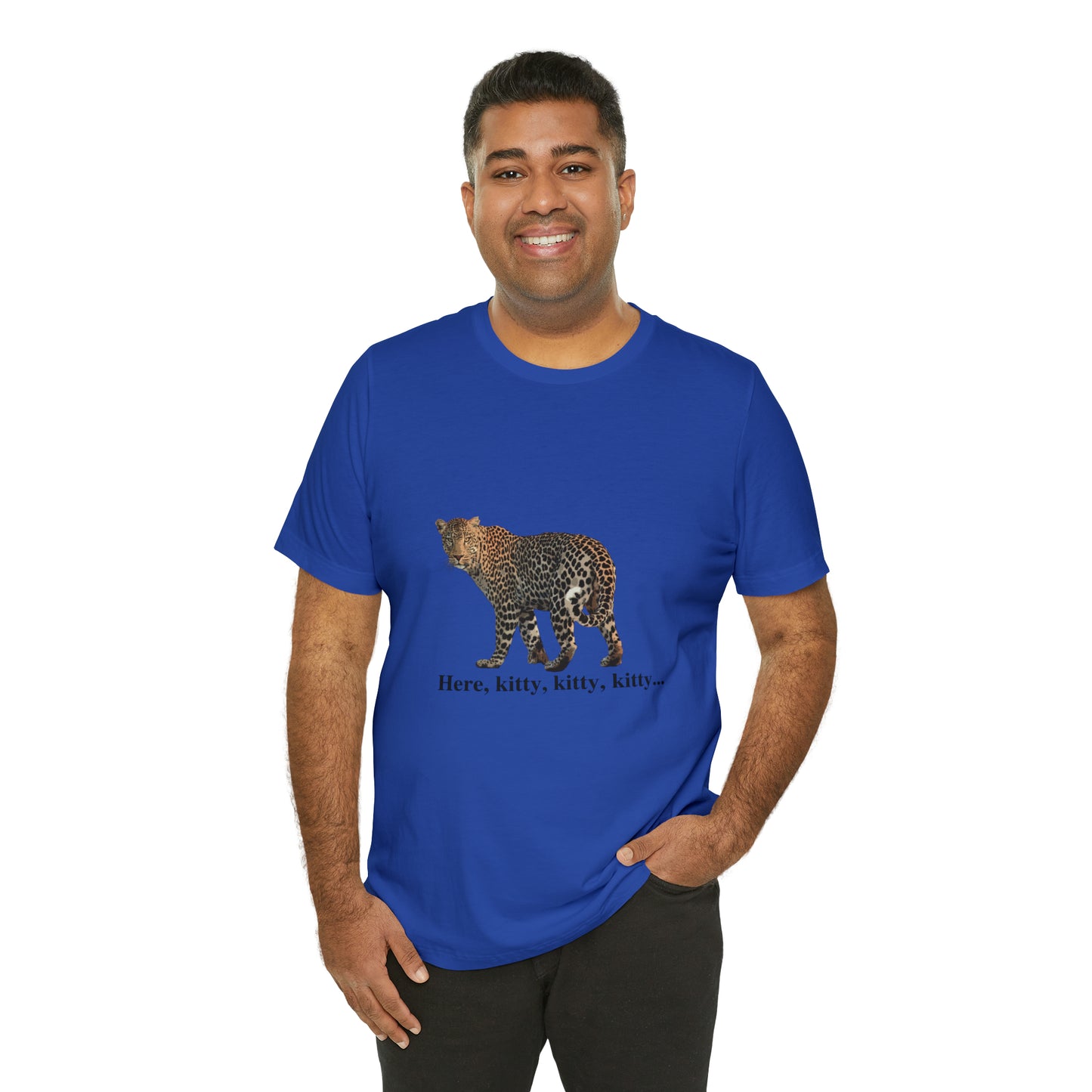 Unisex Leopard BigCats Short Sleeve Tee