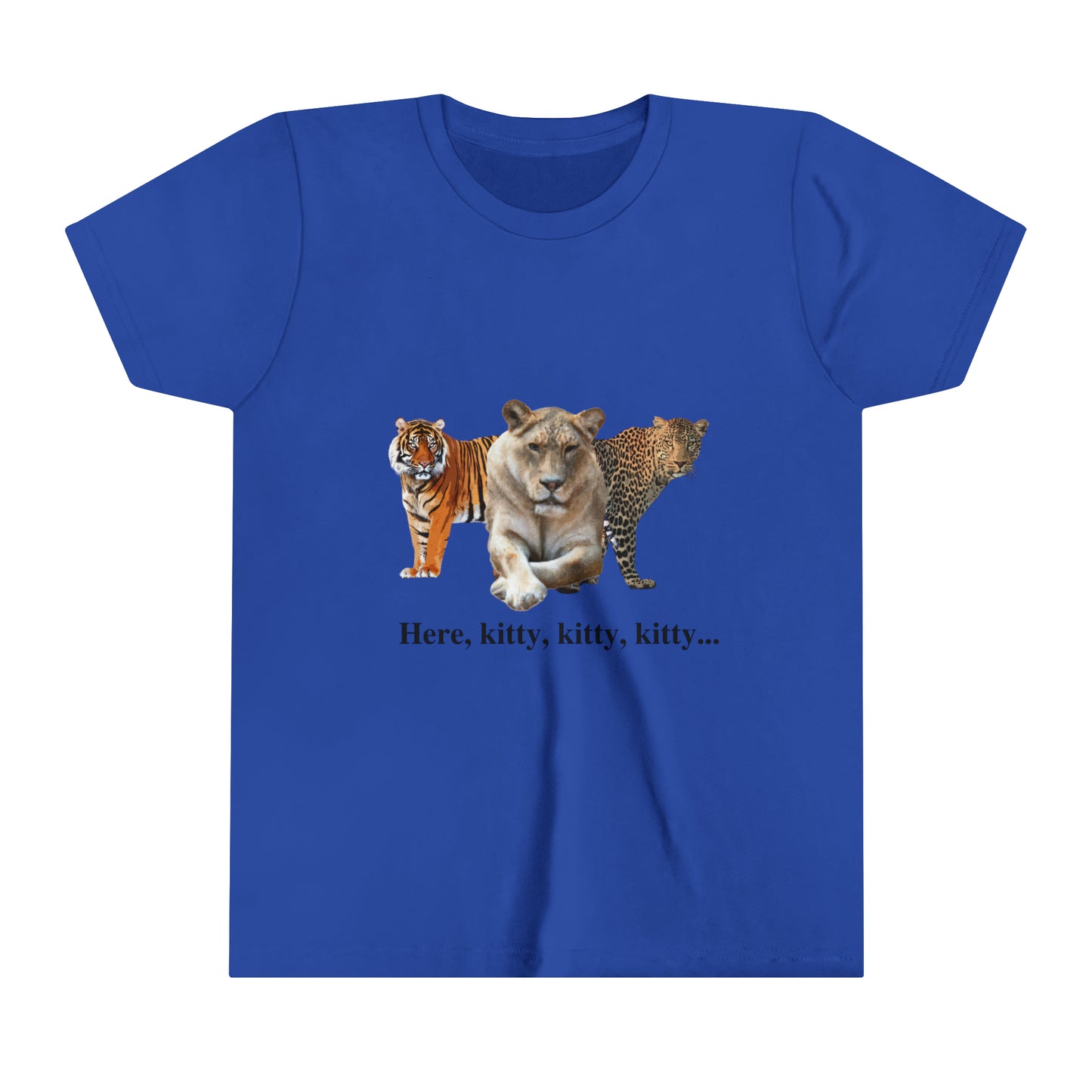 Youth Big Cats Lioness Short Sleeve Tee