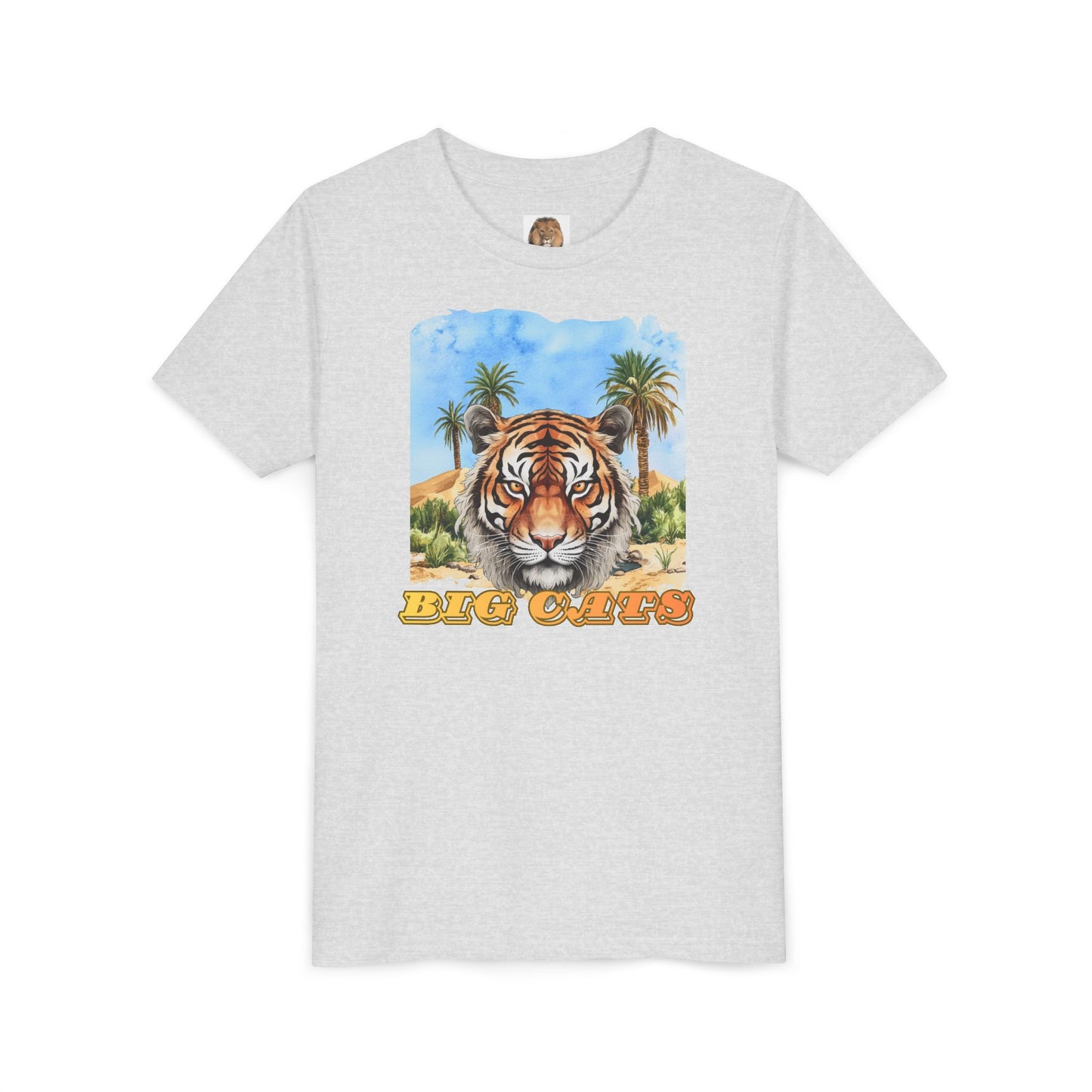Boy's Big Cats Tiger Short Sleeve Tee