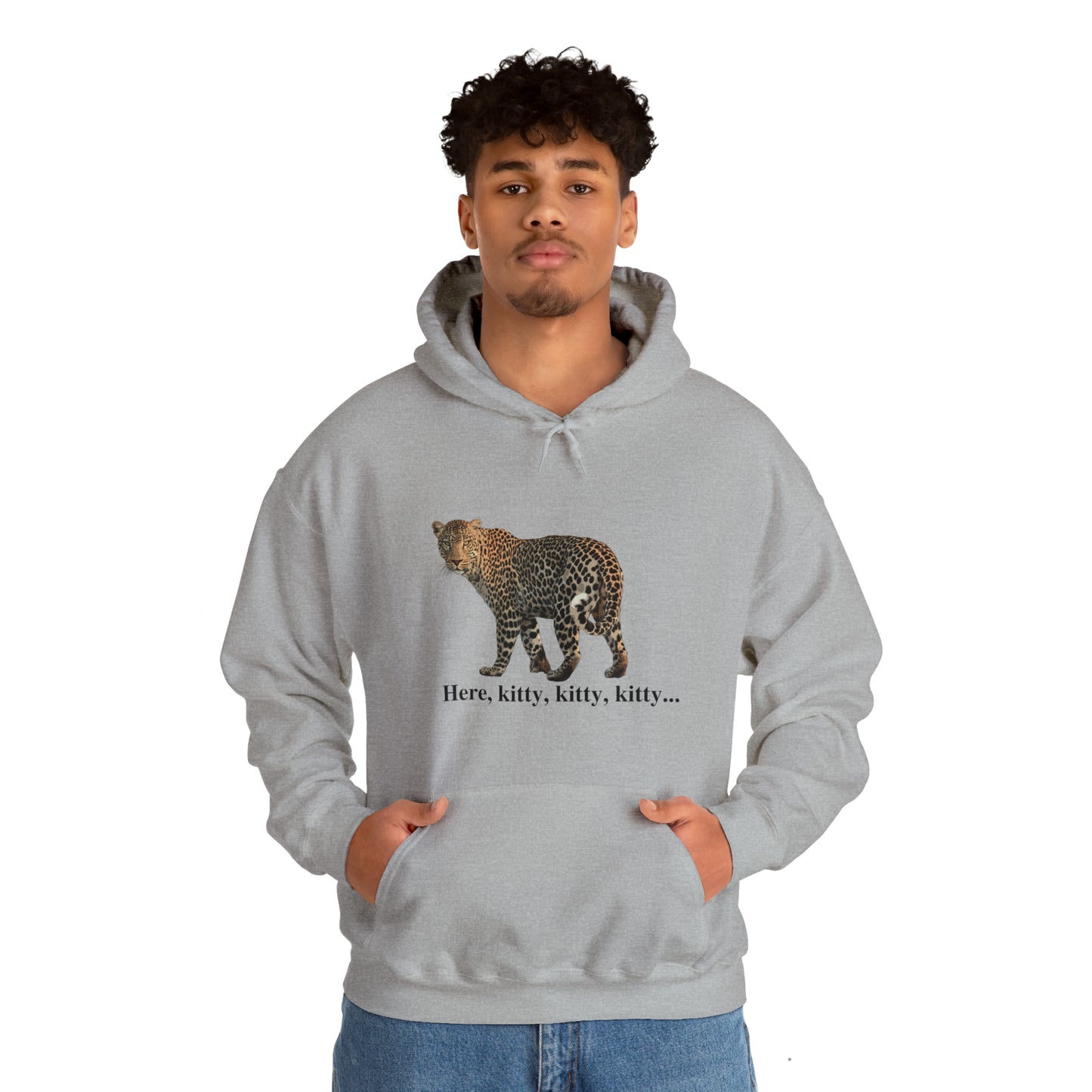 Unisex Leopard Big Cat Hooded Sweatshirt