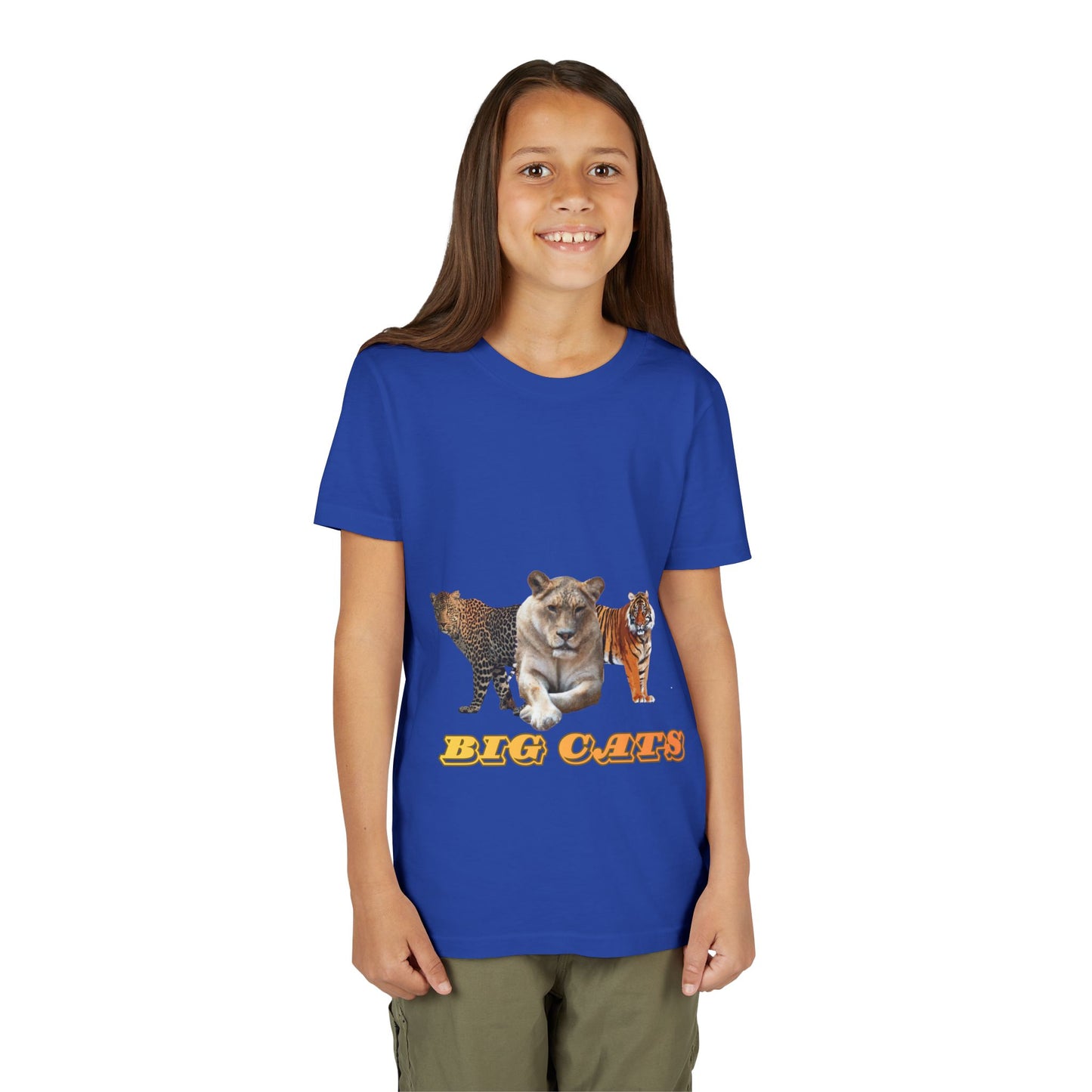 Youth Big Cats Lioness Short Sleeve Tee