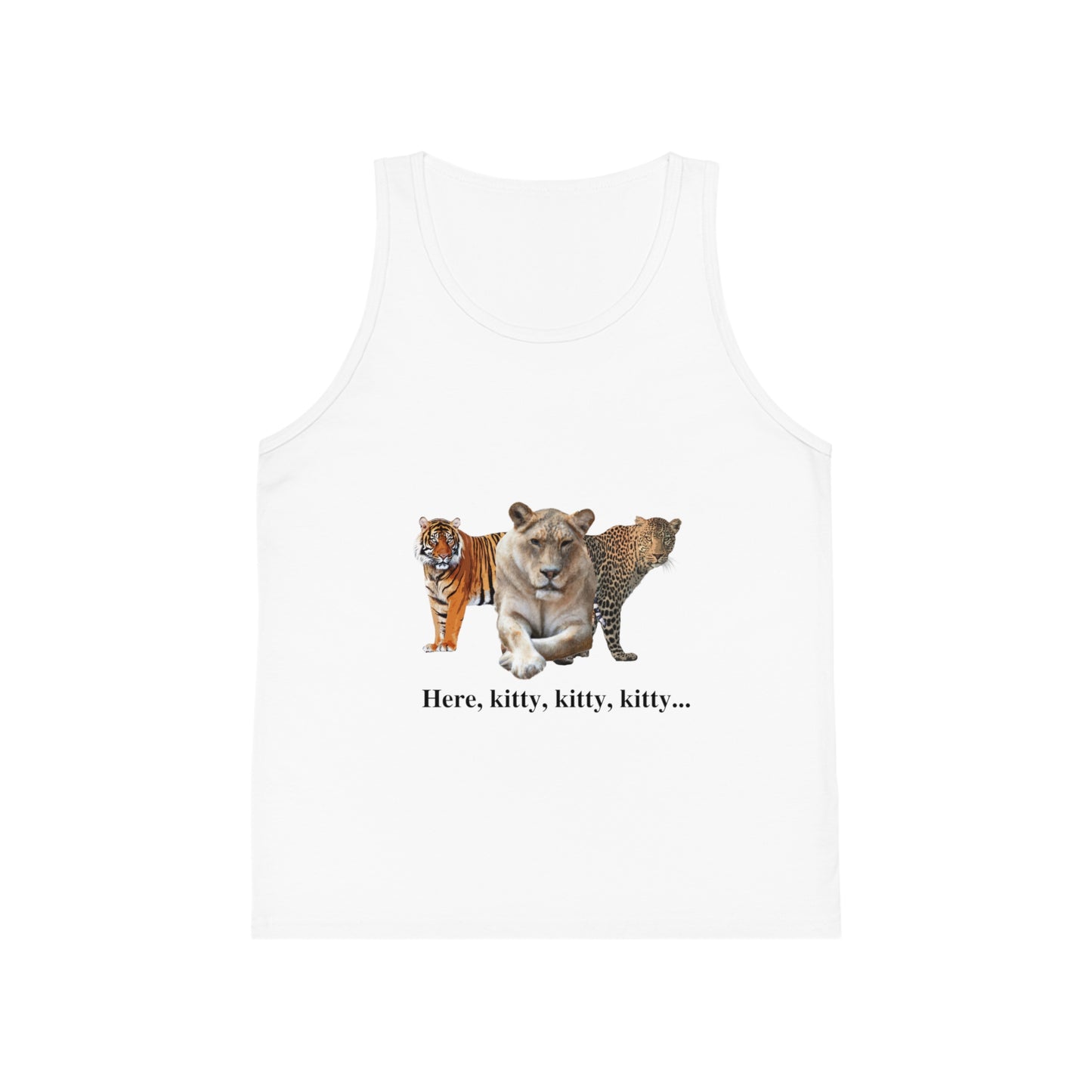 Kid's Big Cats Lioness Jersey Tank Top