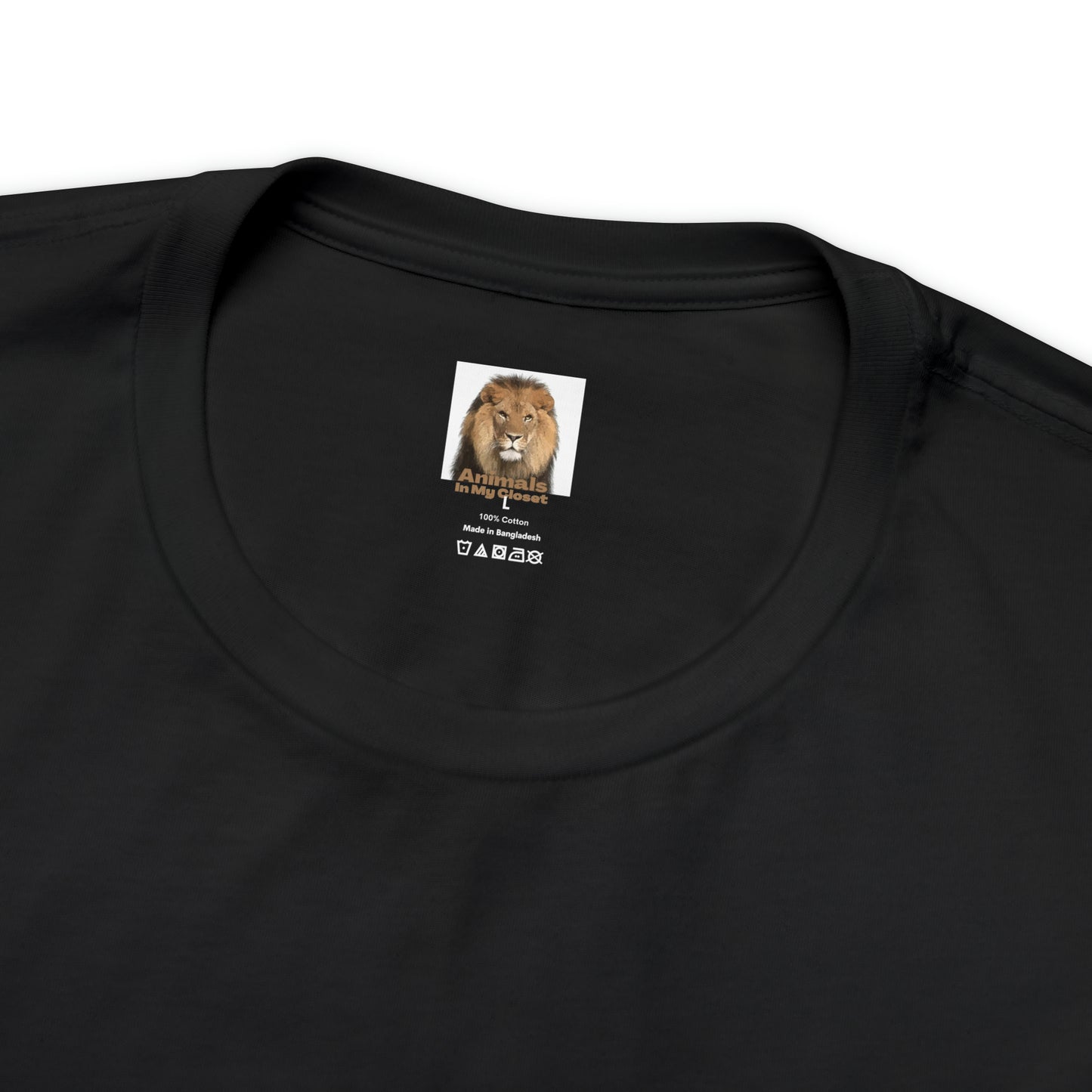 Unisex Lion Big Cats Short Sleeve Tee