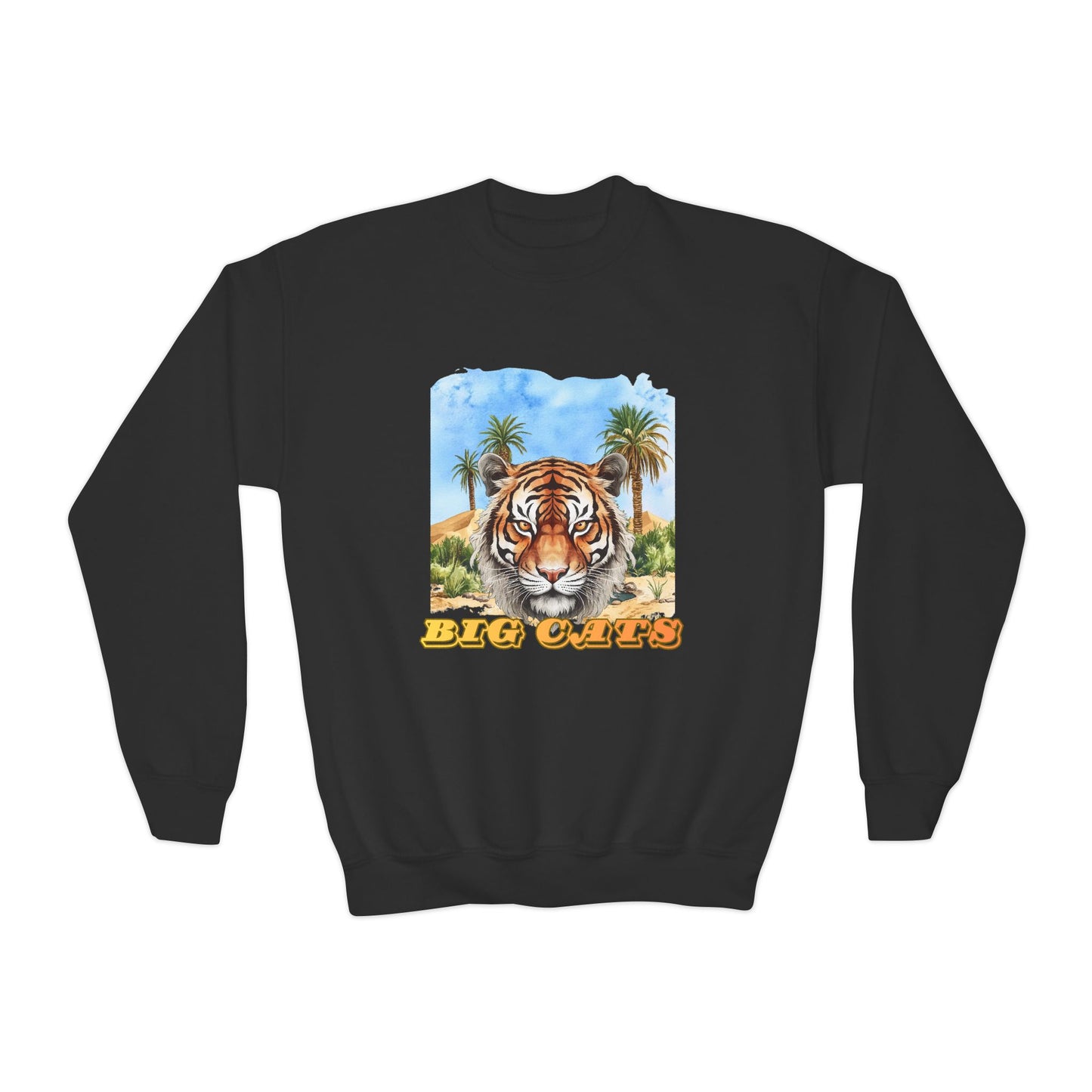 Boy's Big Cats Tiger Sweatshirt
