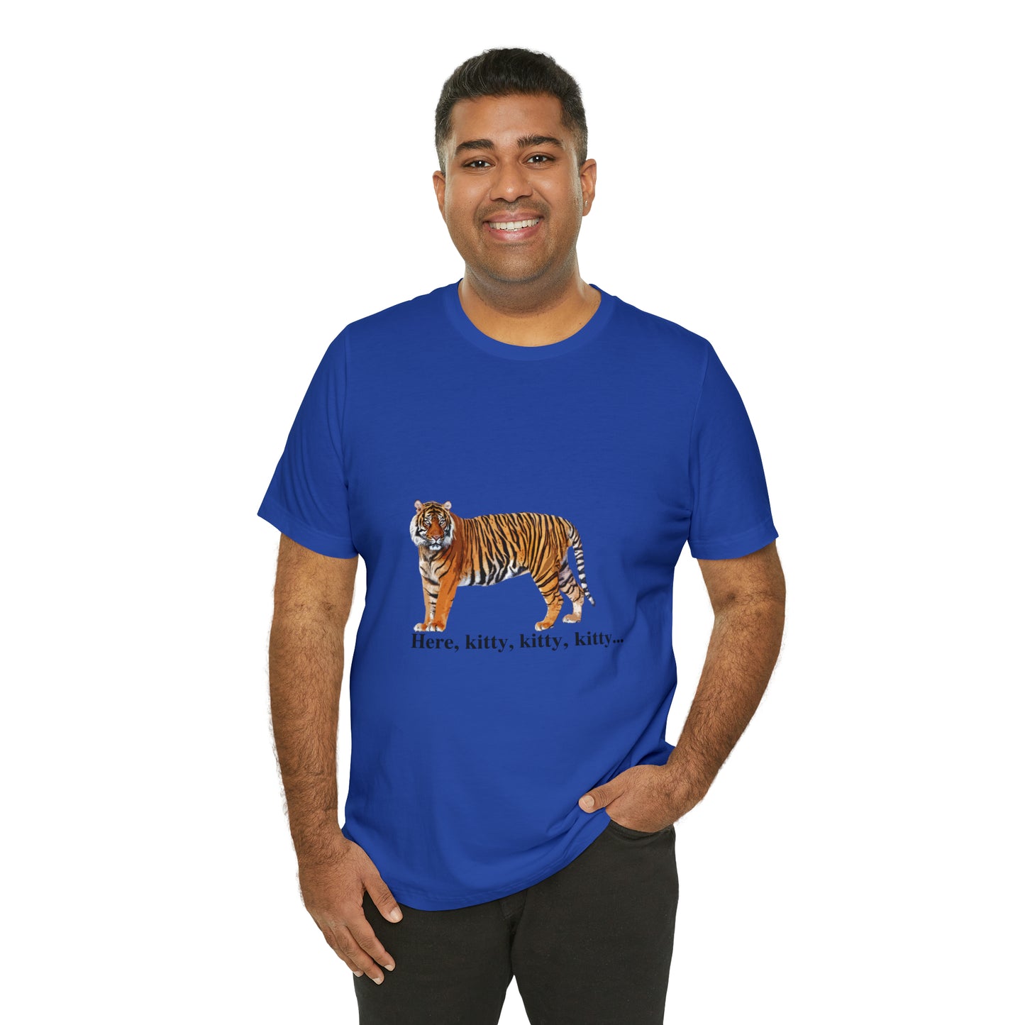 Unisex Tiger Big Cats Short Sleeve Tee