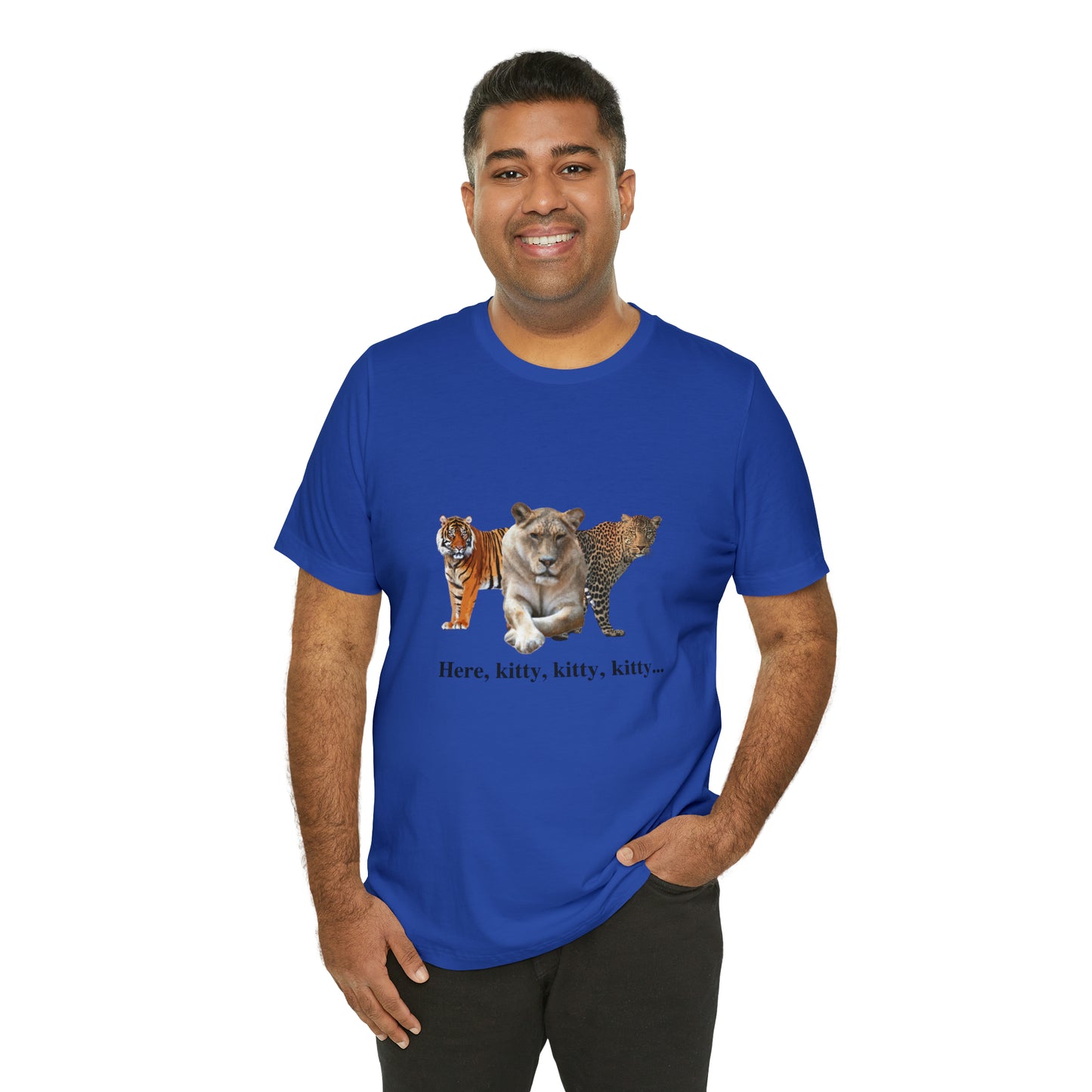 Unisex Big Cats Lioness Short Sleeve Tee