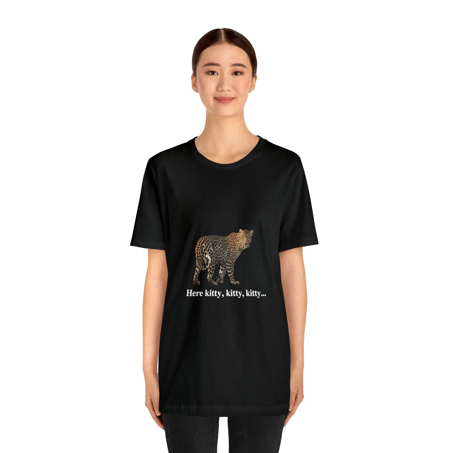 Unisex Leopard BigCats Short Sleeve Tee