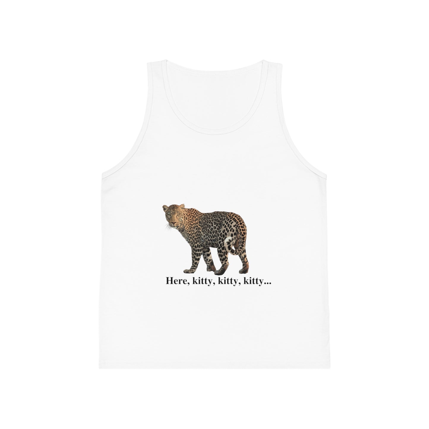 Kid's Leopard Jersey Tank Top