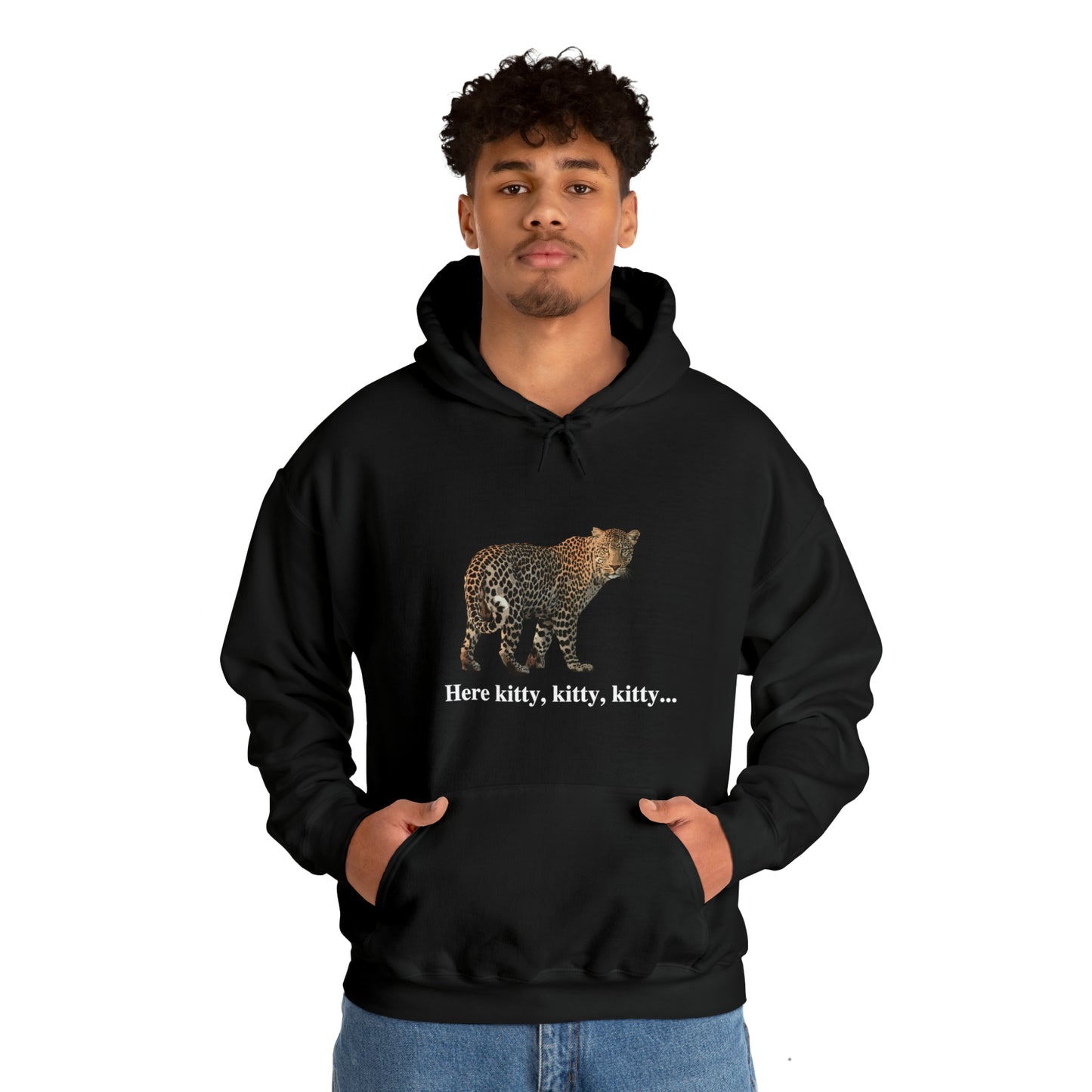 Unisex Leopard Big Cat Hooded Sweatshirt