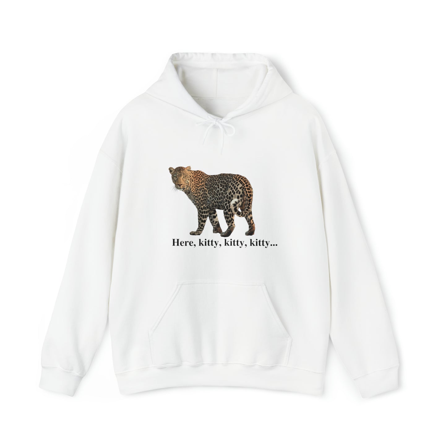 Unisex Leopard Big Cat Hooded Sweatshirt