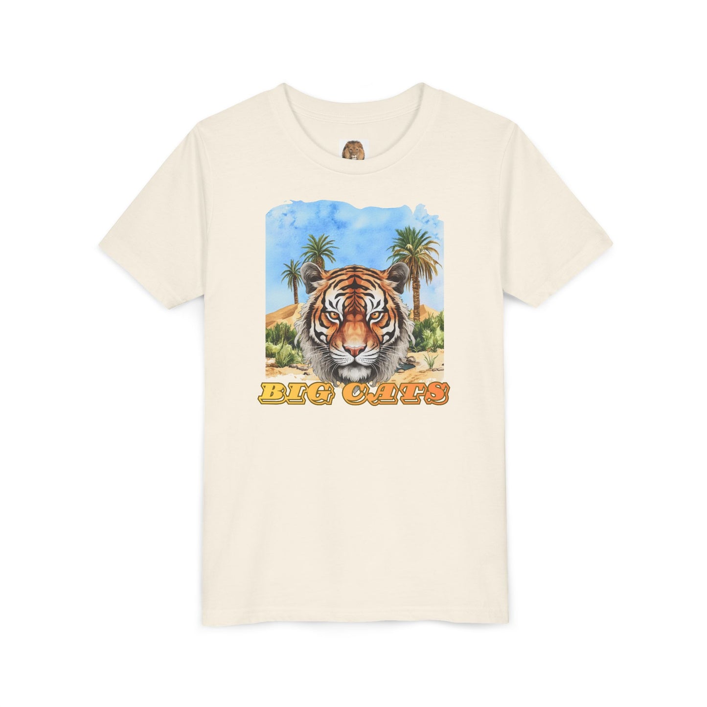 Boy's Big Cats Tiger Short Sleeve Tee