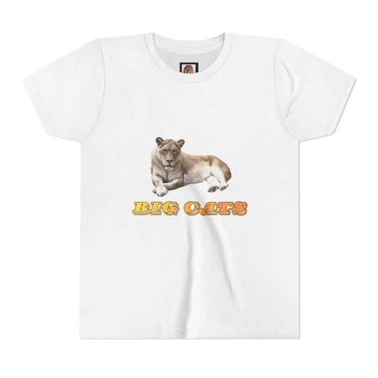 Youth Lioness Big Cats Short Sleeve Tee