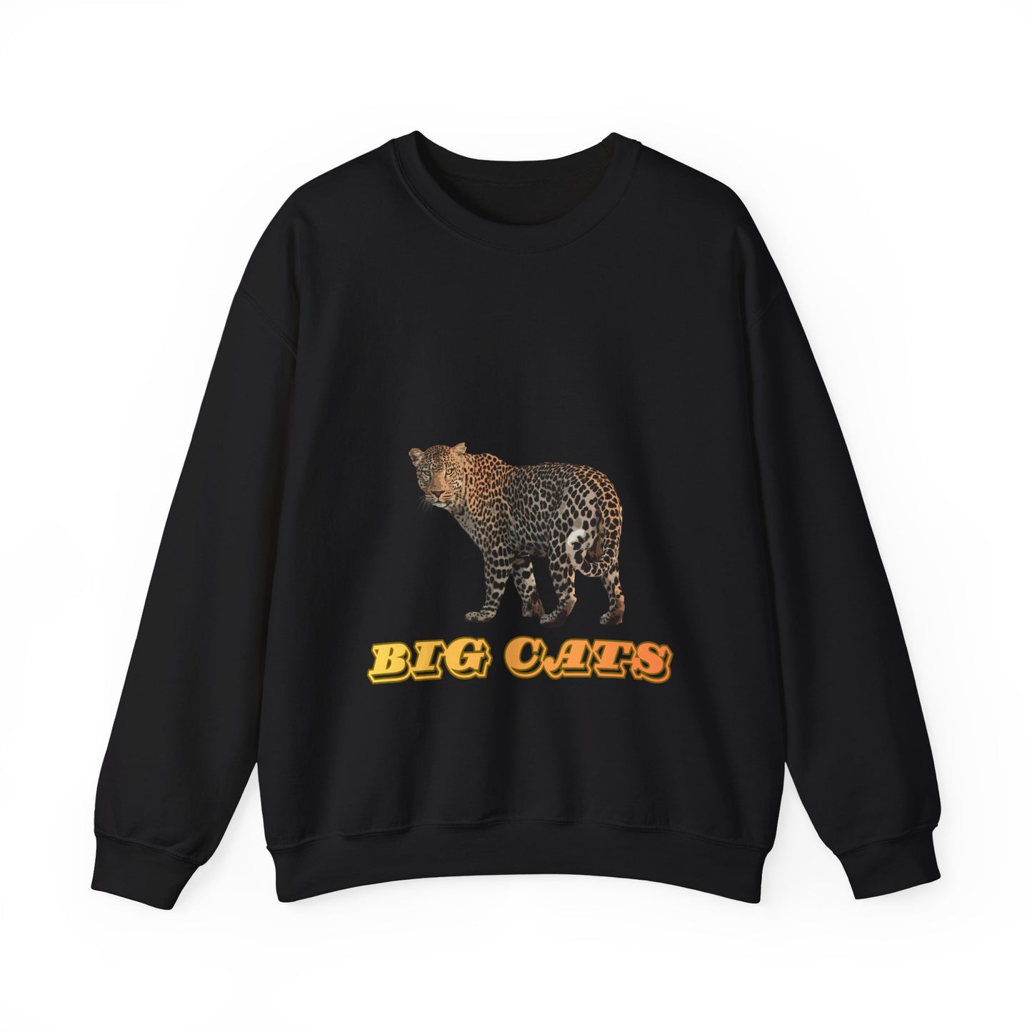 Unisex Leopard Big Cats Crewneck Sweatshirt