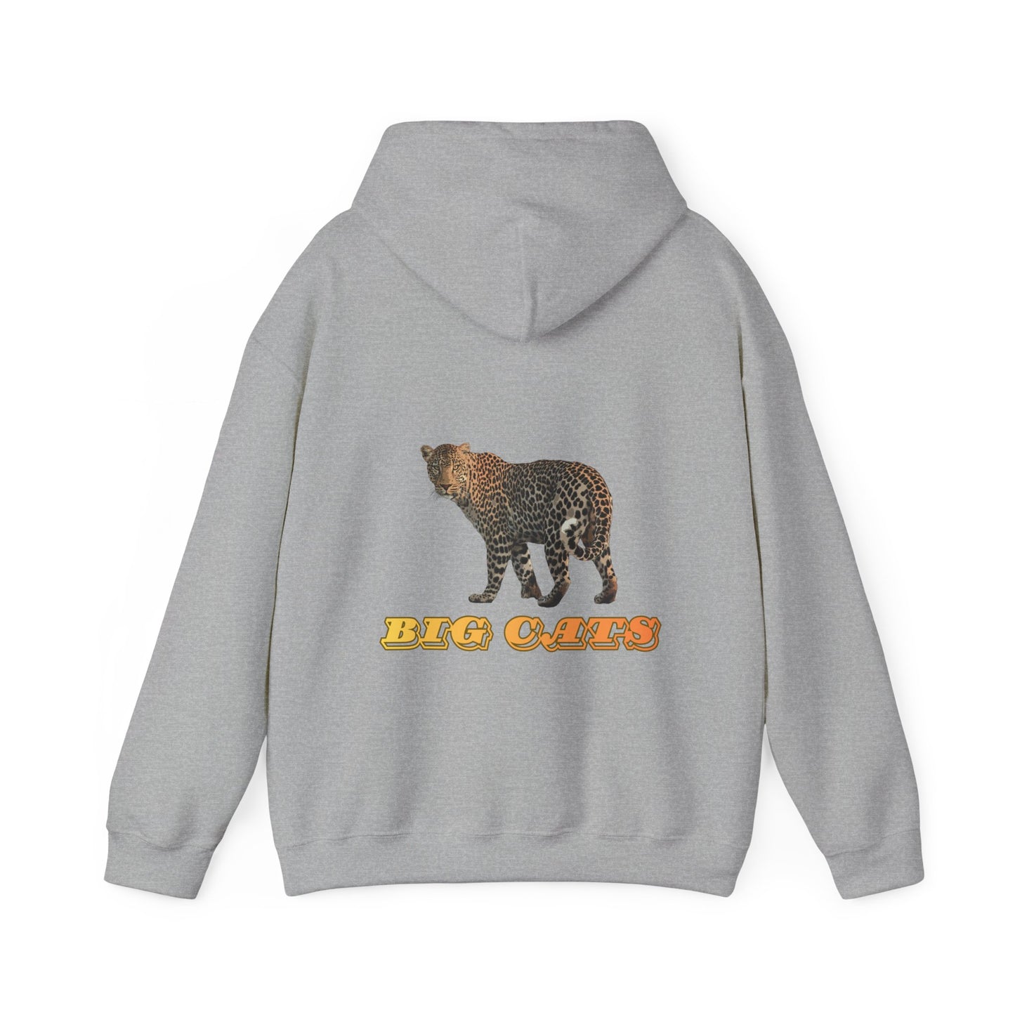 Unisex Leopard Big Cat Hooded Sweatshirt