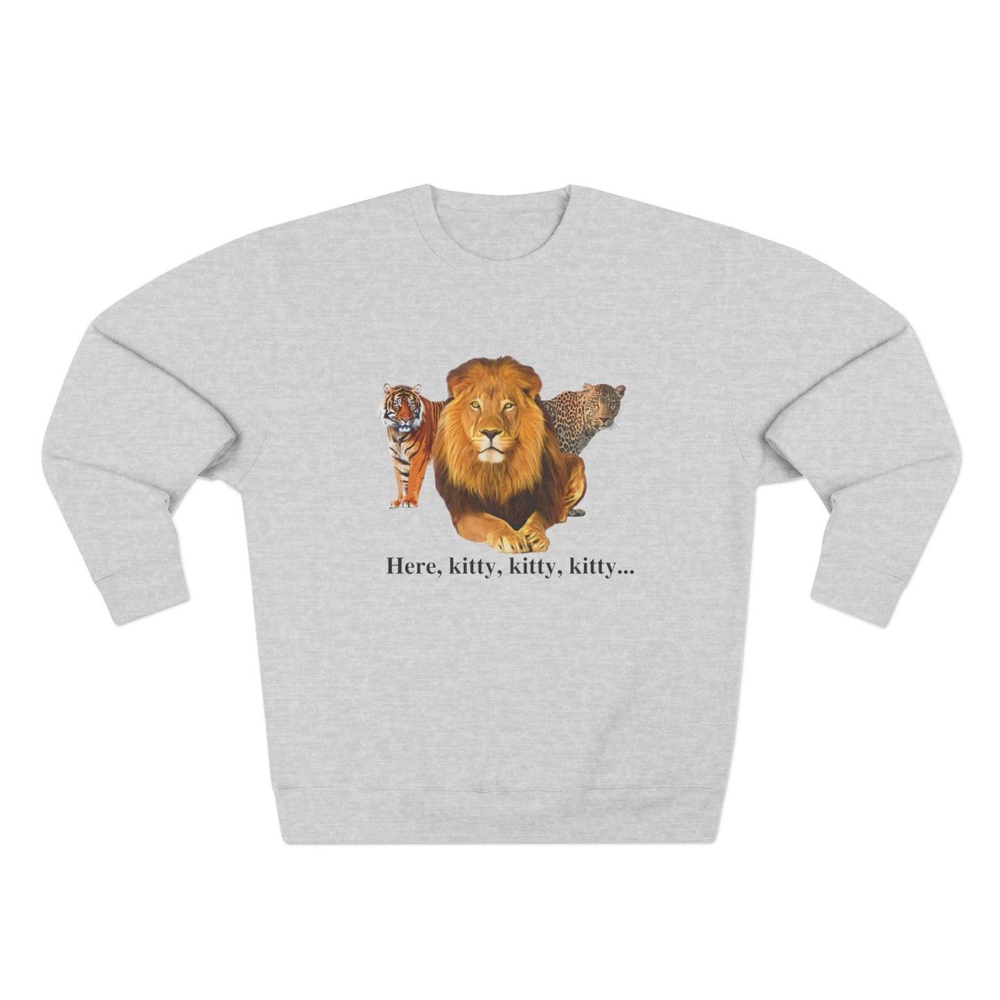 Unisex Premium Big Cats Crewneck Sweatshirt