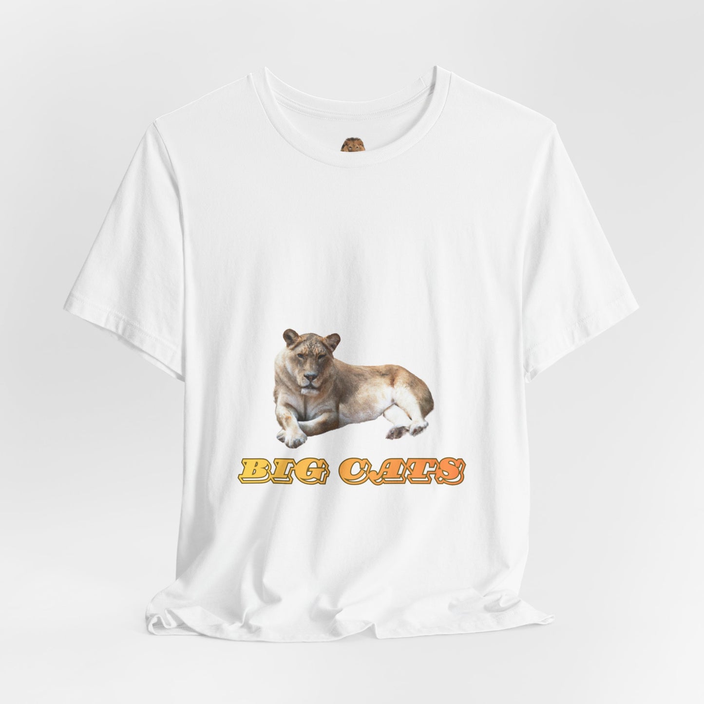 Unisex Lioness Big Cats Short Sleeve Tee