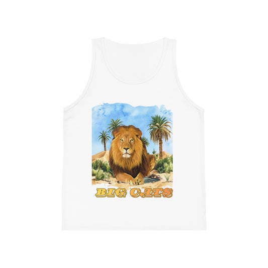 Boy's Lion Big Cats Jersey Tank Top