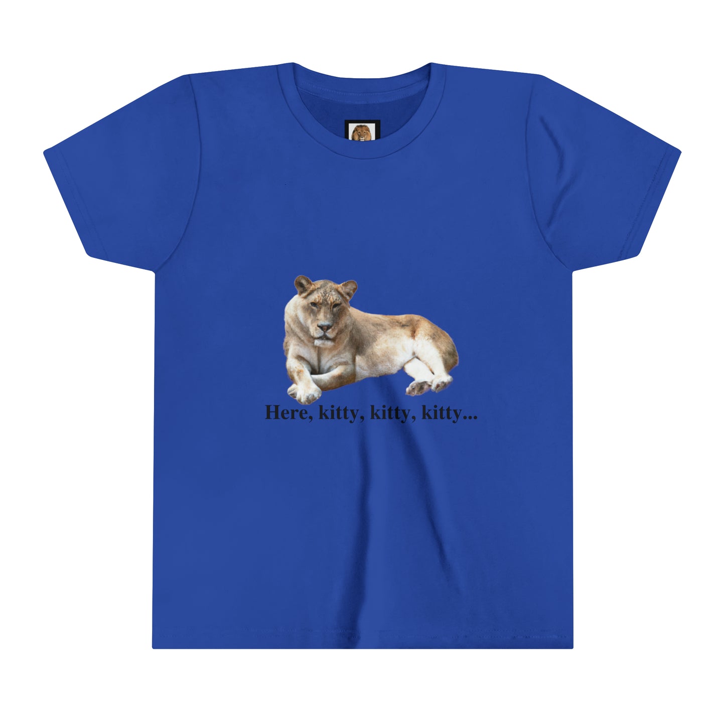 Youth Lioness Big Cats Short Sleeve Tee