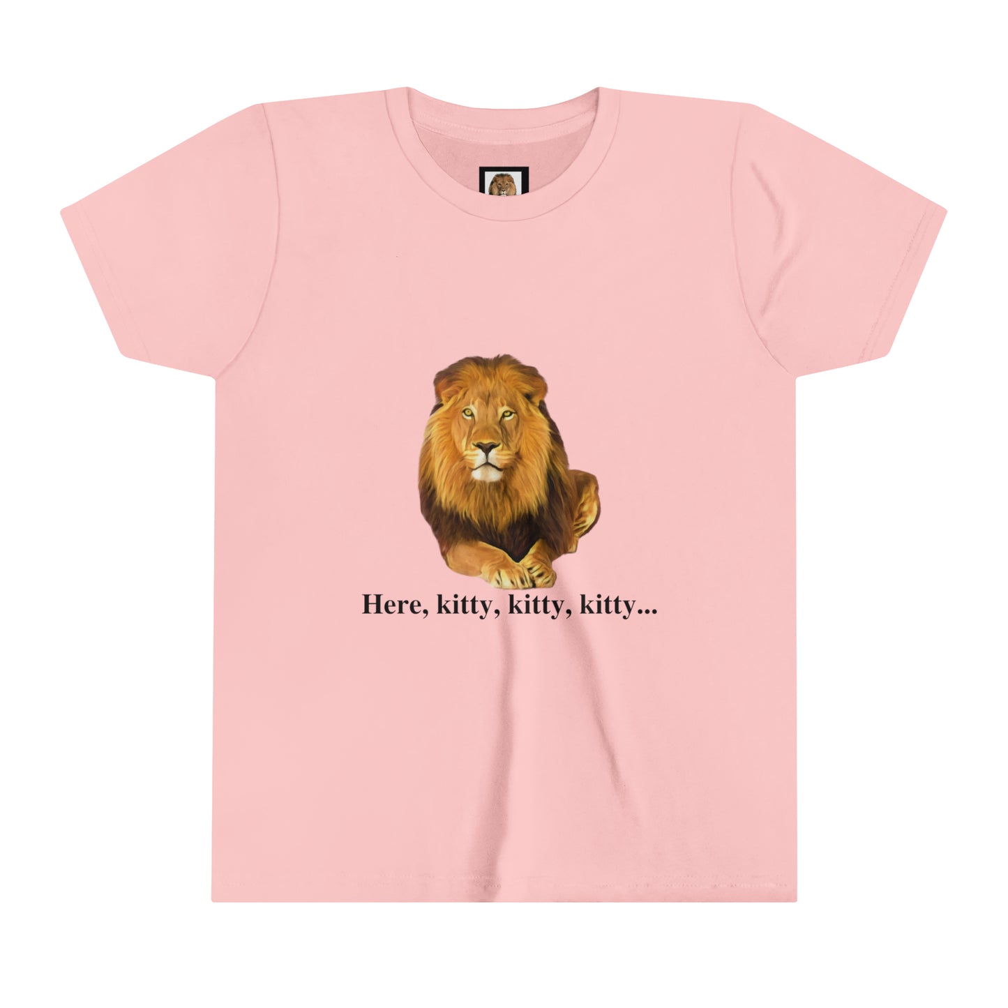 Youth Lion Big Cats Short Sleeve Tee