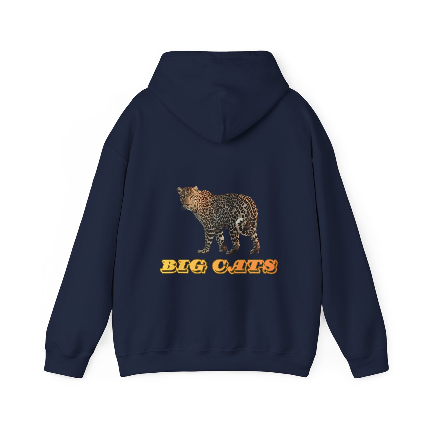 Unisex Leopard Big Cat Hooded Sweatshirt
