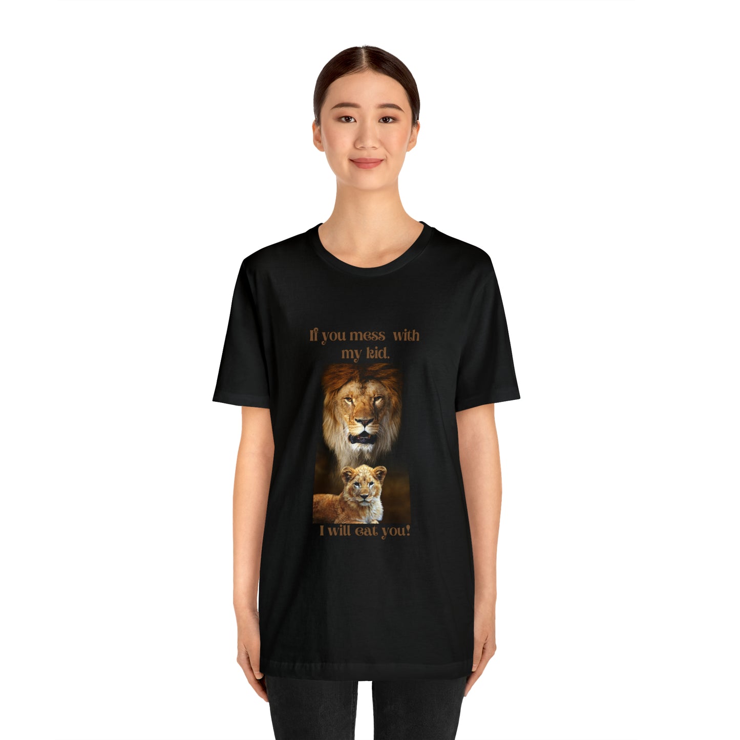 Men's Lion and Cub Short Sleeve Tee