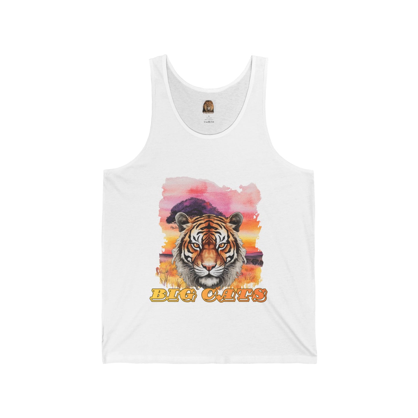 Women's Big Cats Tiger Tank Top