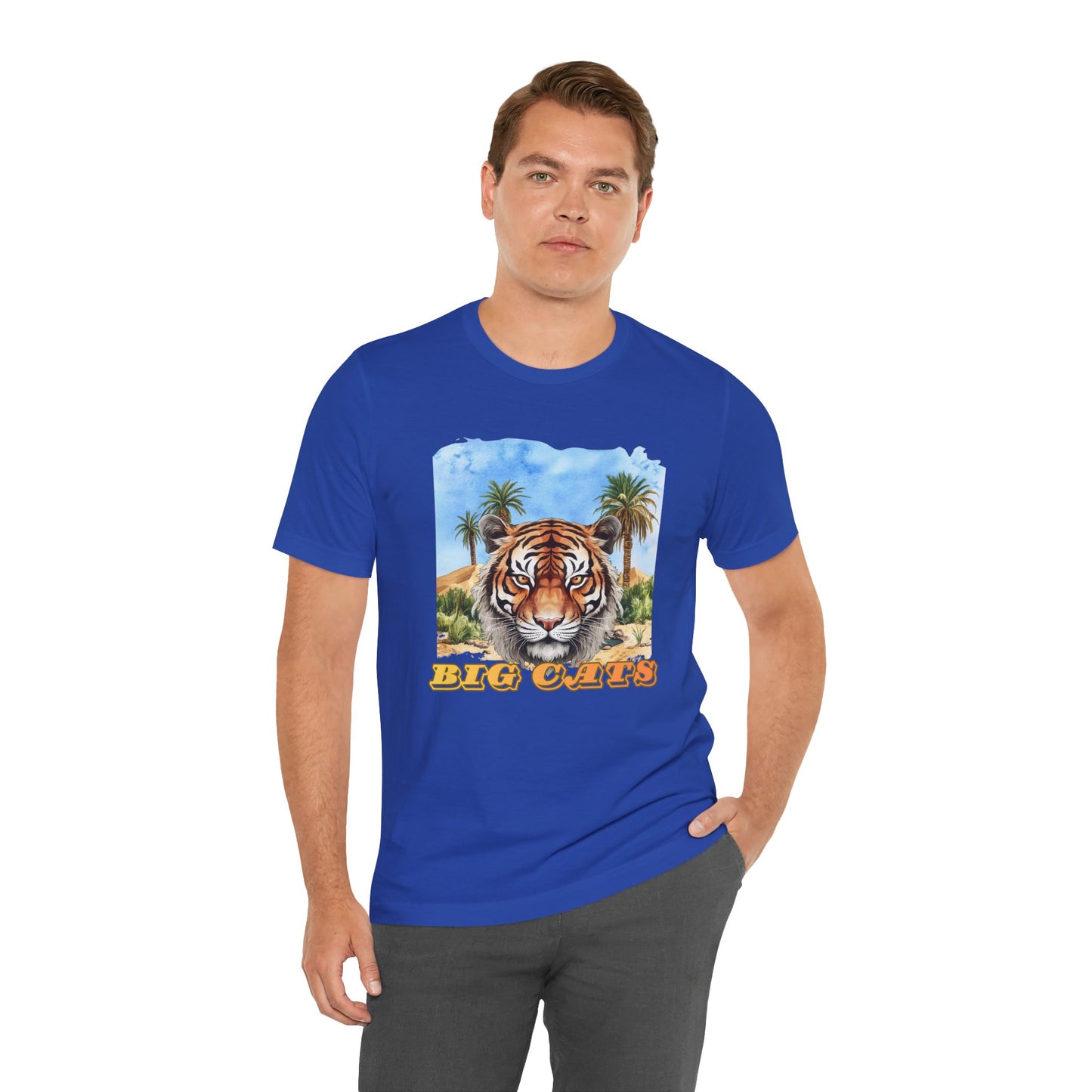 Men's Big Cats Tiger Graphic Tee