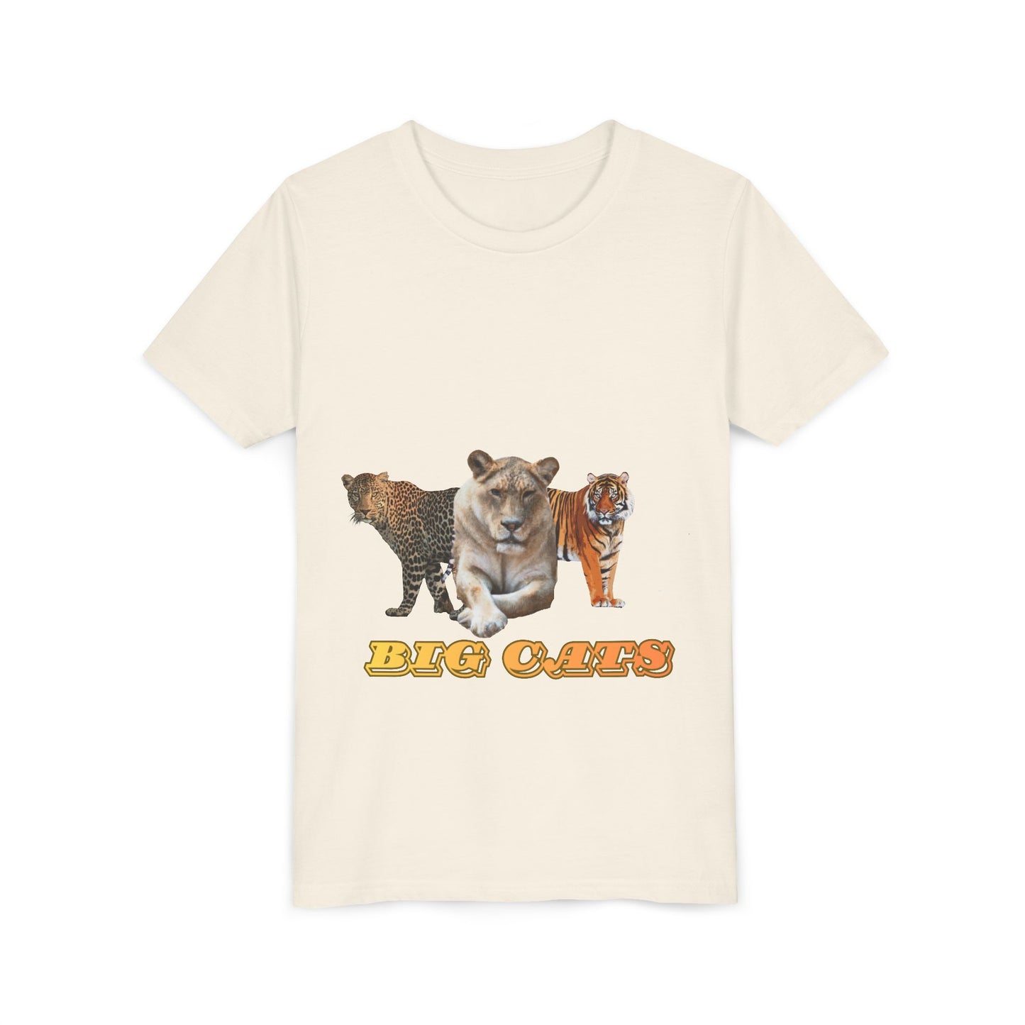 Youth Big Cats Lioness Short Sleeve Tee