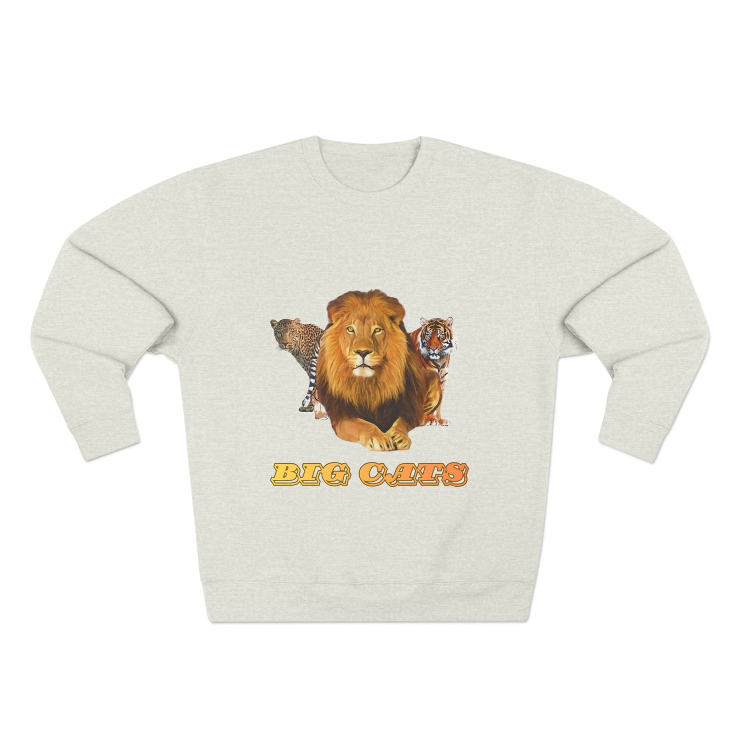 Unisex Premium Big Cats Crewneck Sweatshirt