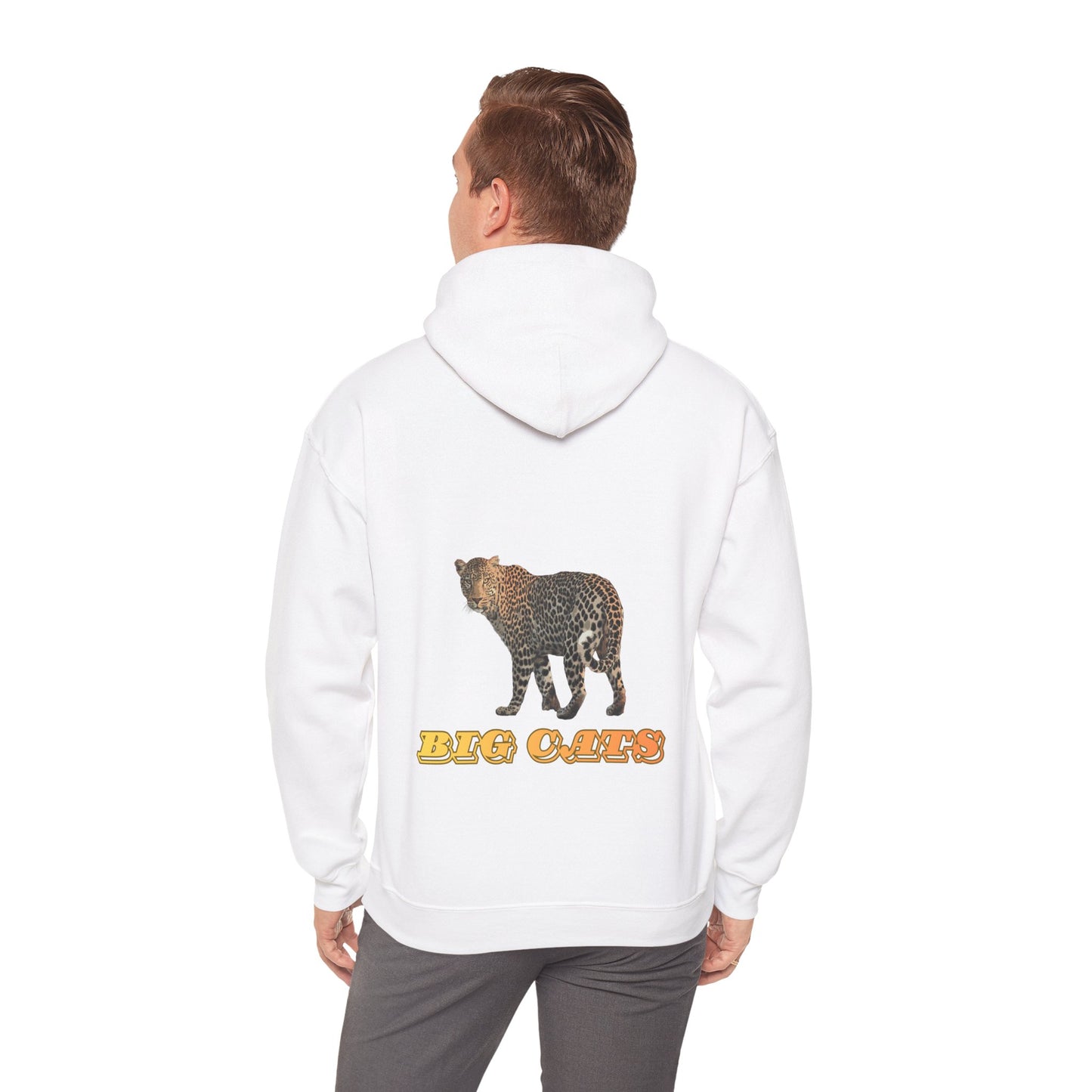 Unisex Leopard Big Cat Hooded Sweatshirt