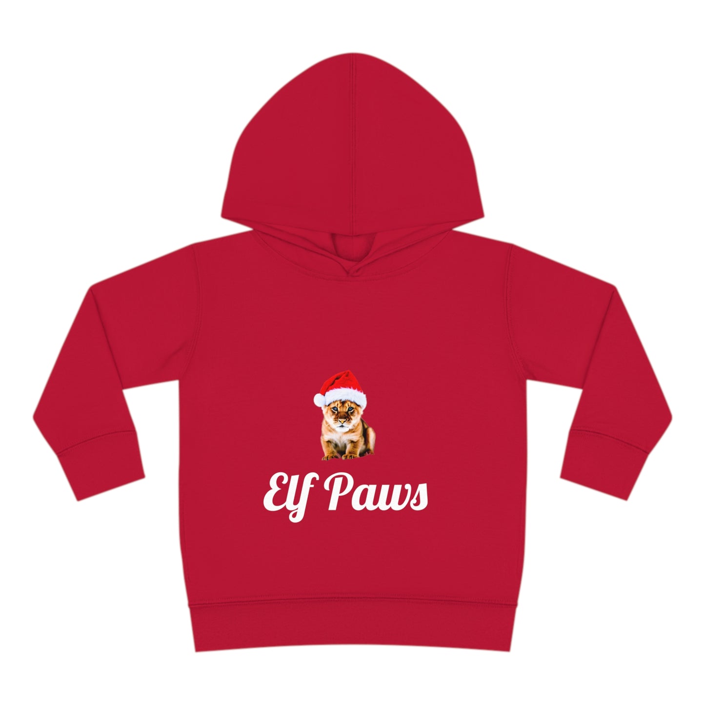 Toddler Elf Paws Fleece Hoodie