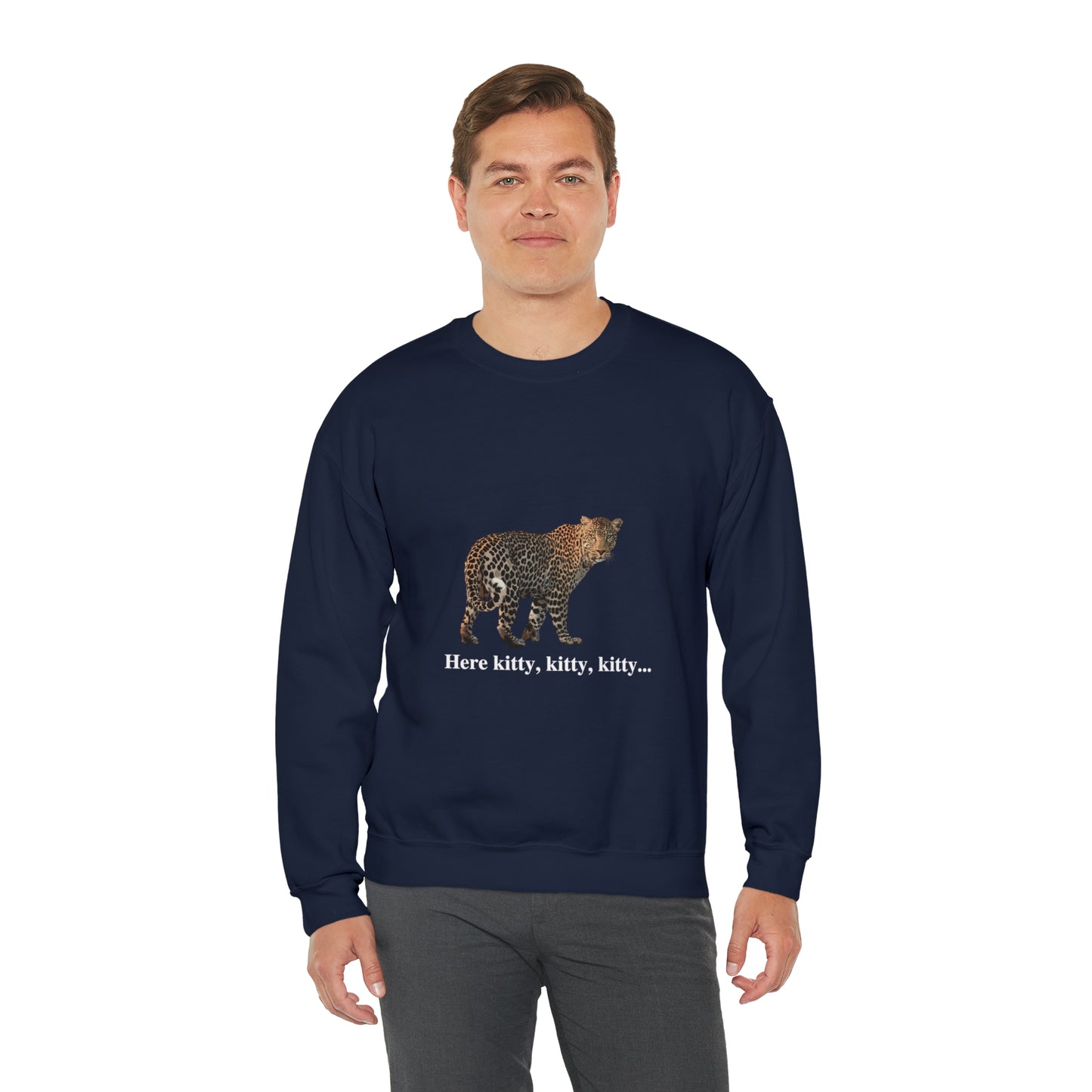 Unisex Leopard Big Cats Crewneck Sweatshirt