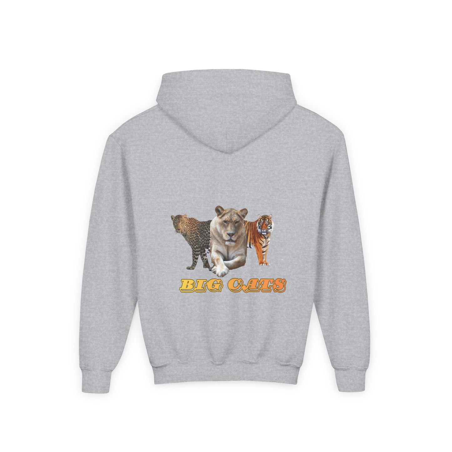 Youth Big Cats Lioness Hooded Sweatshirt