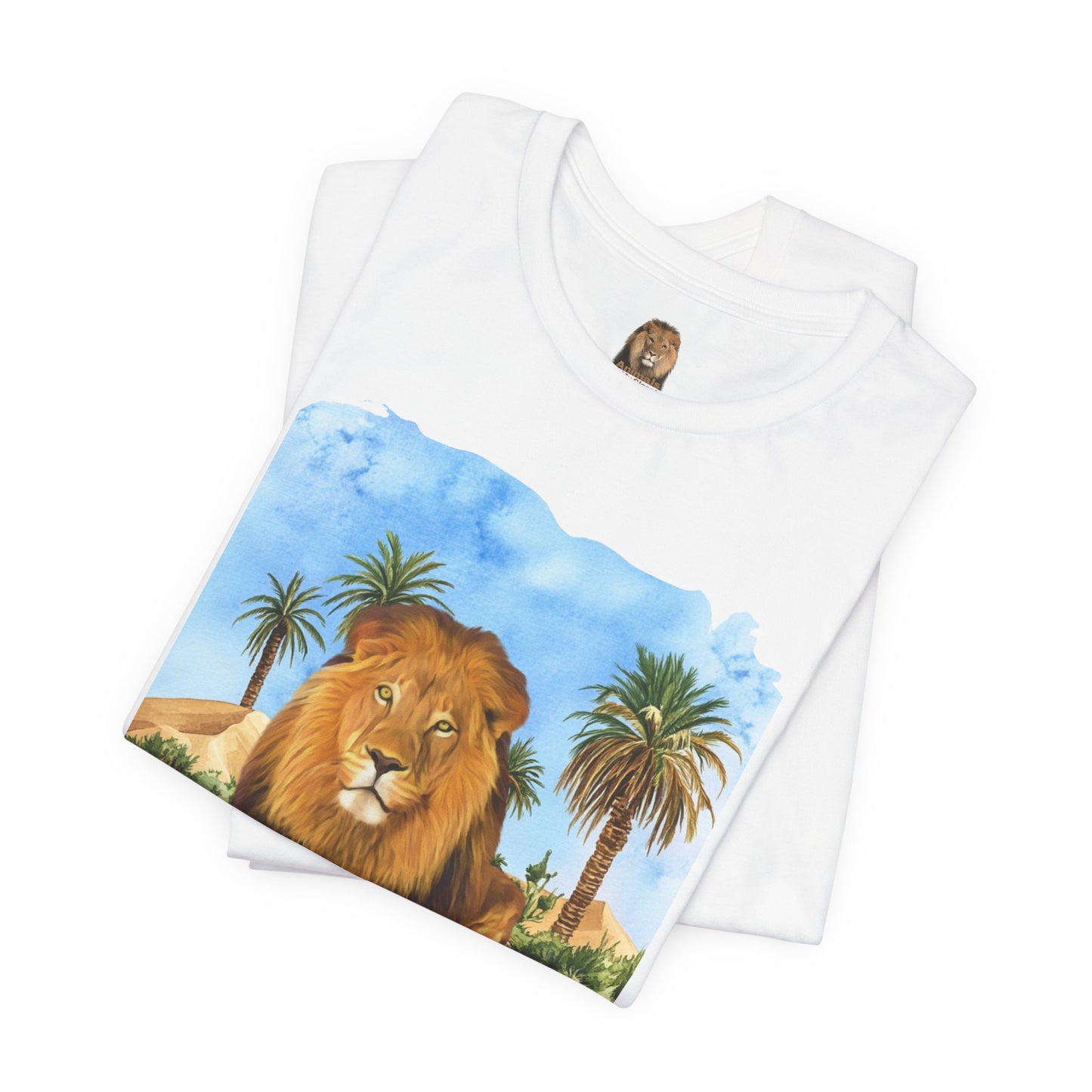Men's Big Cats Lion Tee Shirt