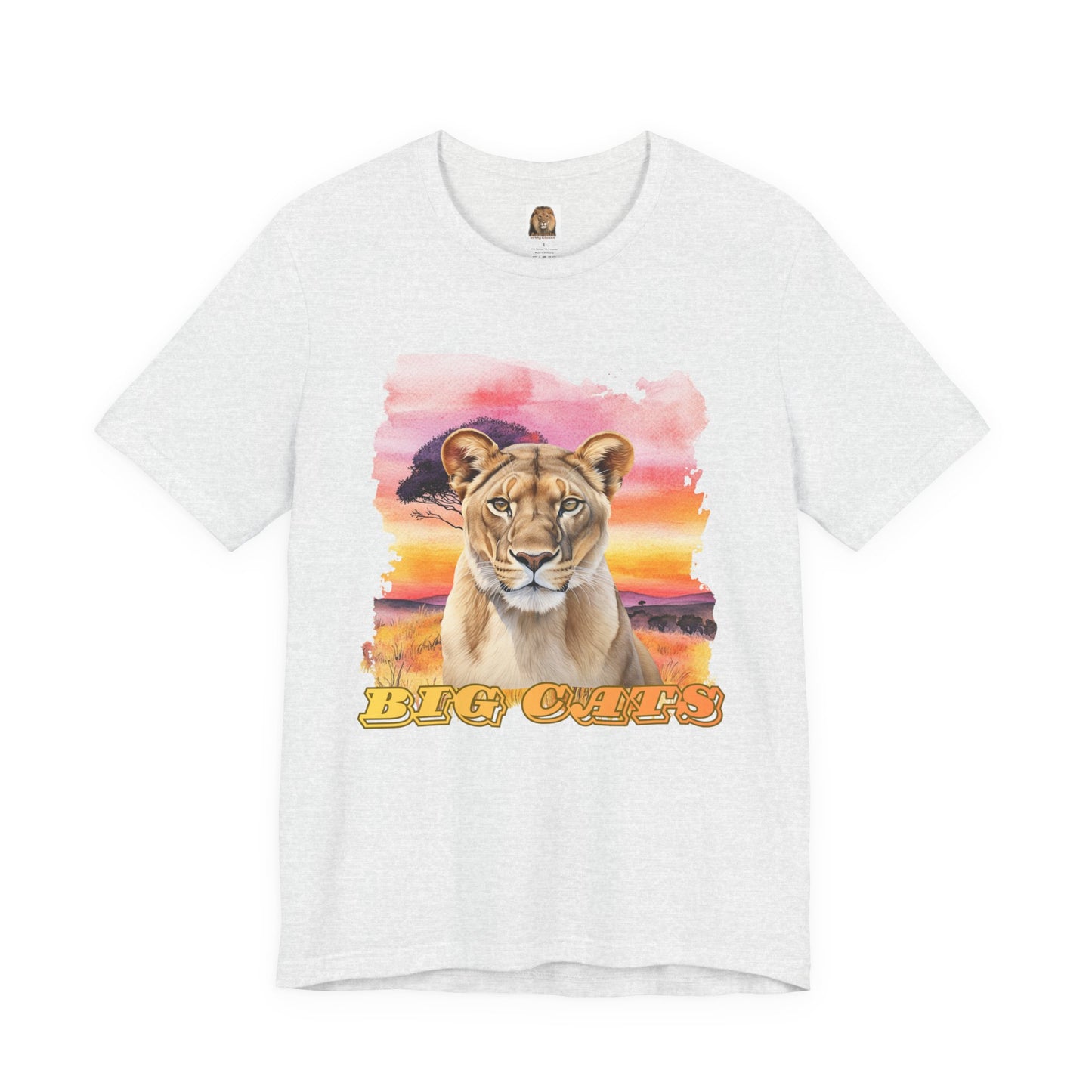 Women's Lioness Big Cats Short Sleeve Tee