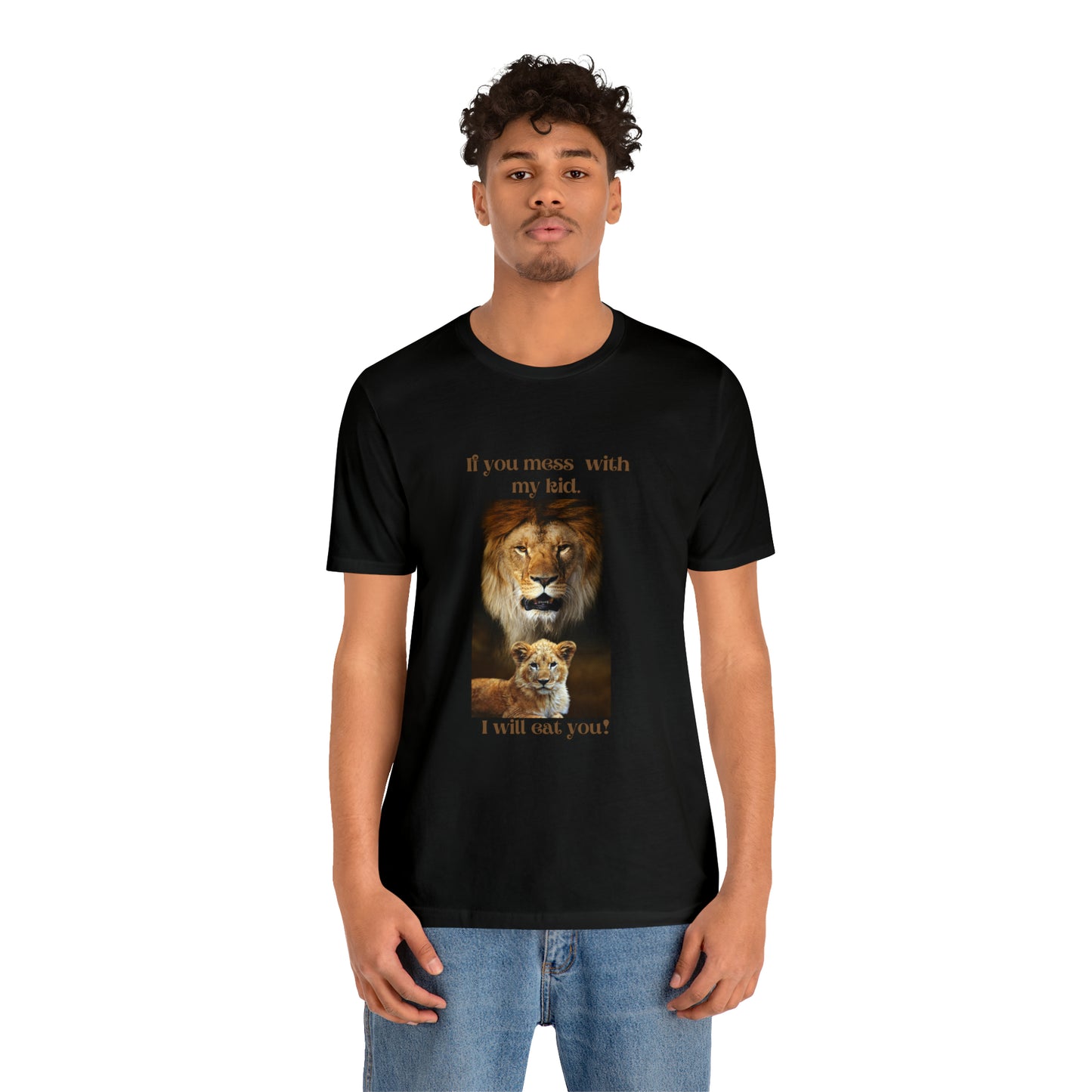 Men's Lion and Cub Short Sleeve Tee