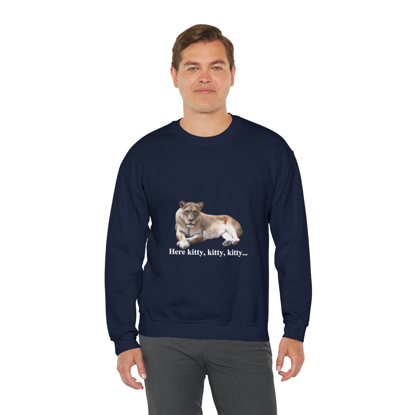 Unisex Lioness Big Cats Crewneck Sweatshirt