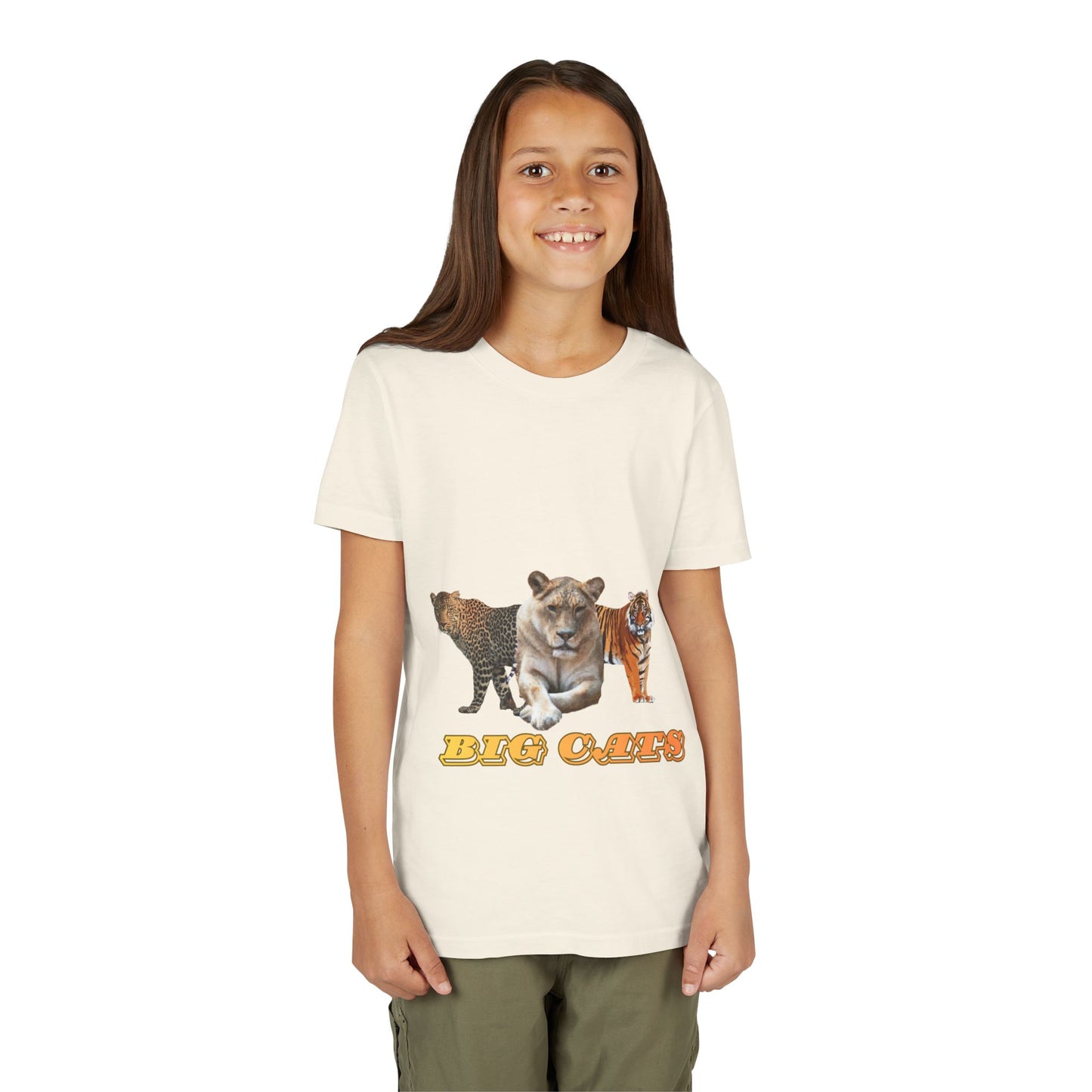 Youth Big Cats Lioness Short Sleeve Tee